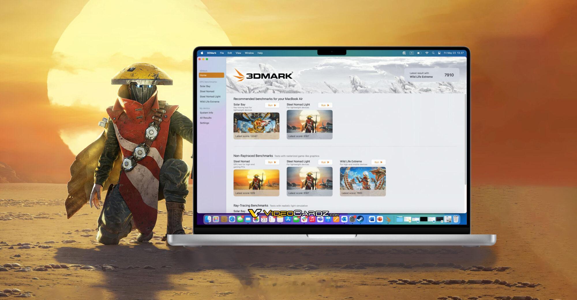 喜欢用 Mac 打游戏的老梗要成为过去式了吗。[淡淡的]3D Mark 正式推出
