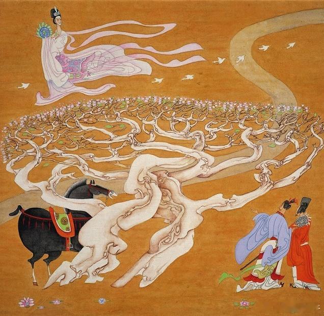 “本是同根生，相煎何太急”的作者曹植，曹子建，他的名作，《洛神赋》，是中国古典文