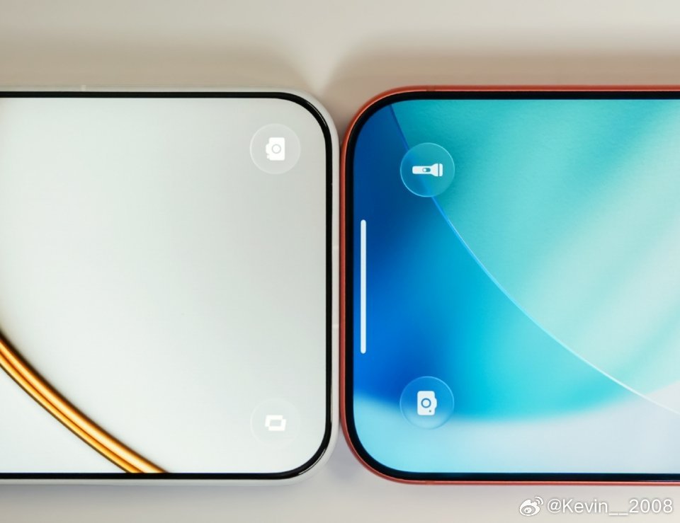 这个一加15T看起来下巴很窄怎么不对比一下金属边框？ 