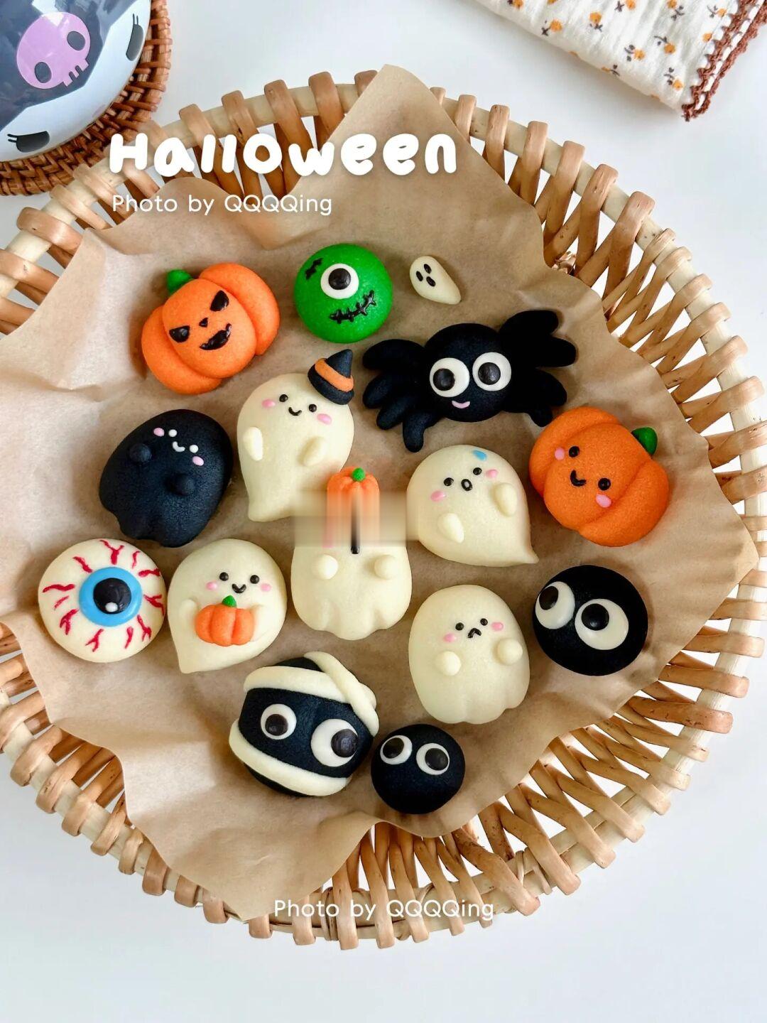 🎃万圣节特辑👻幽灵黄油饼干🍪呆萌可爱