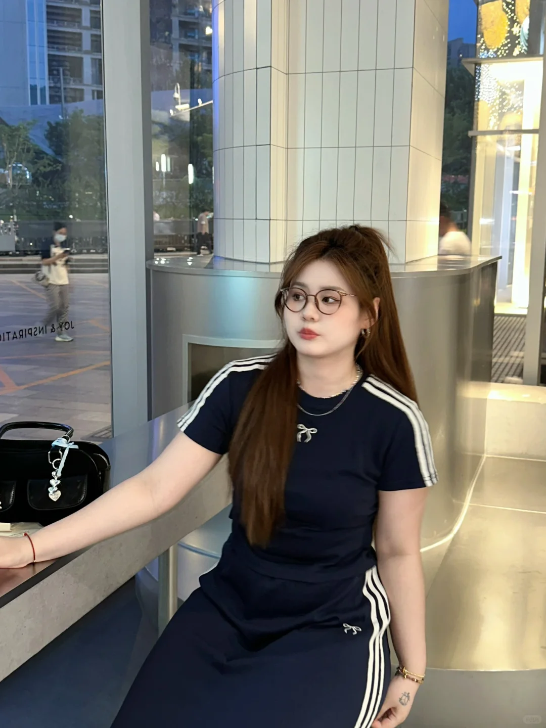 微胖穿搭|🫐好舒服的一套！韩系休闲～