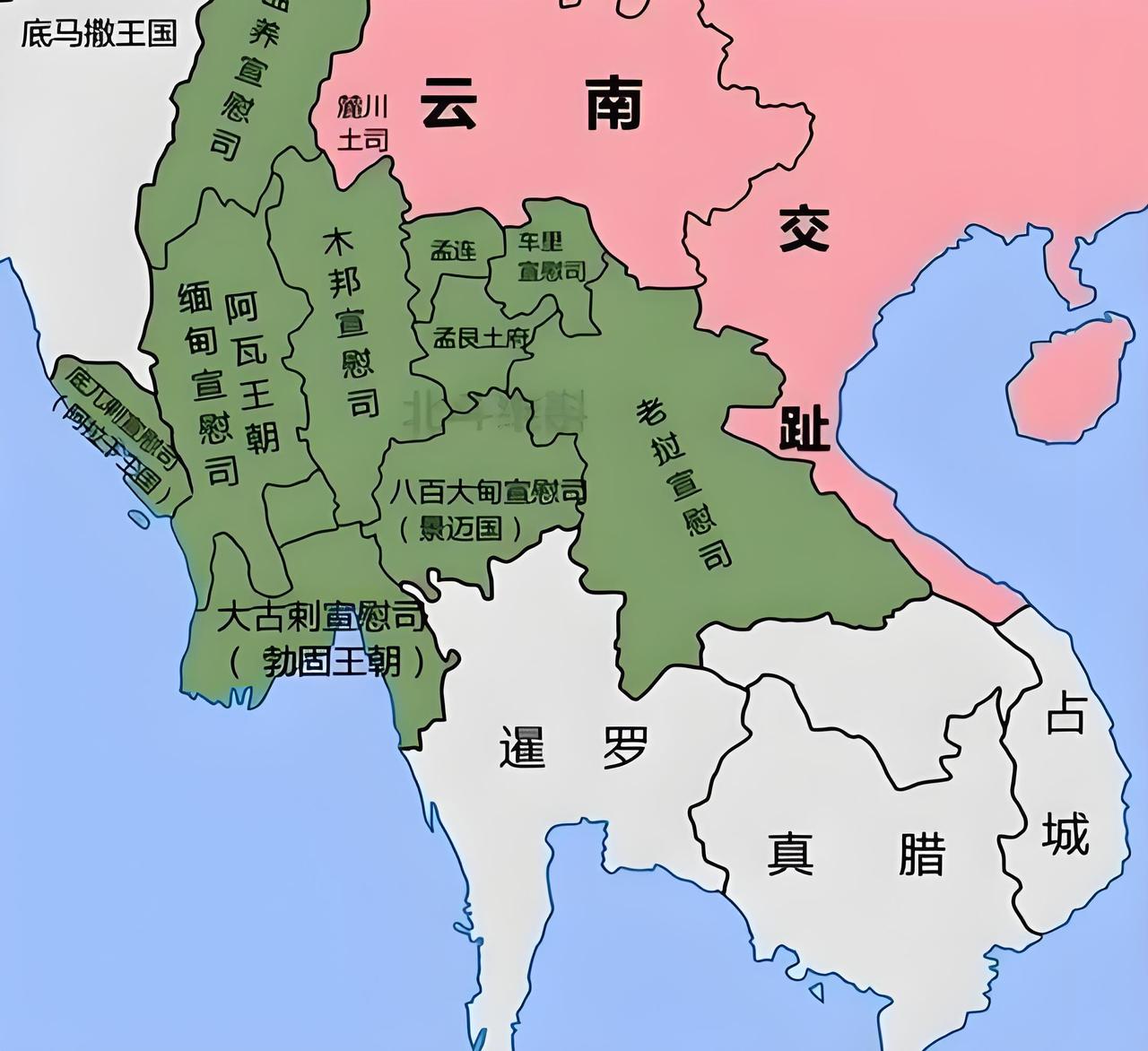 为什么中国古代宁愿坚守西域，而不扩张东南亚？

就这么说吧，连岭南都是瘴气流放的