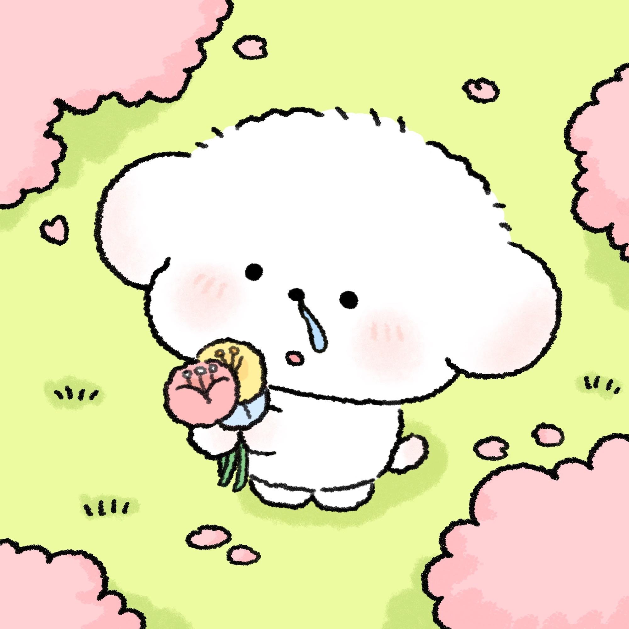 春日情侣头像。春天花花开啦！🌷 我们一起去看花海吧！