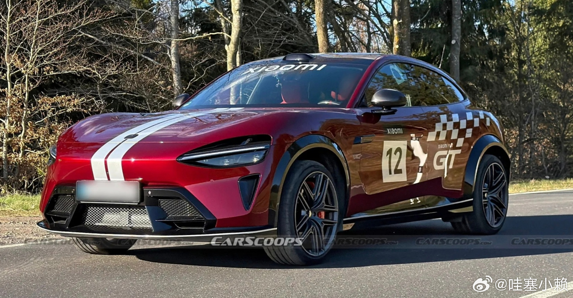 不说了，等第三方的yu7 gt包围套件，整！ 