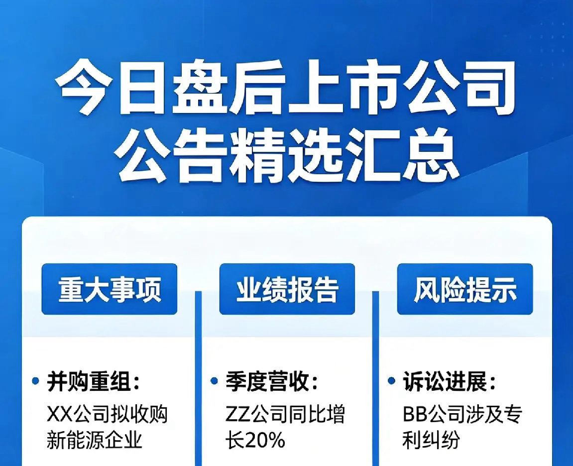 上市公司公告精选汇总（含深度解析）一、新能源汽车：冰火两重天，分化加剧1. 北汽