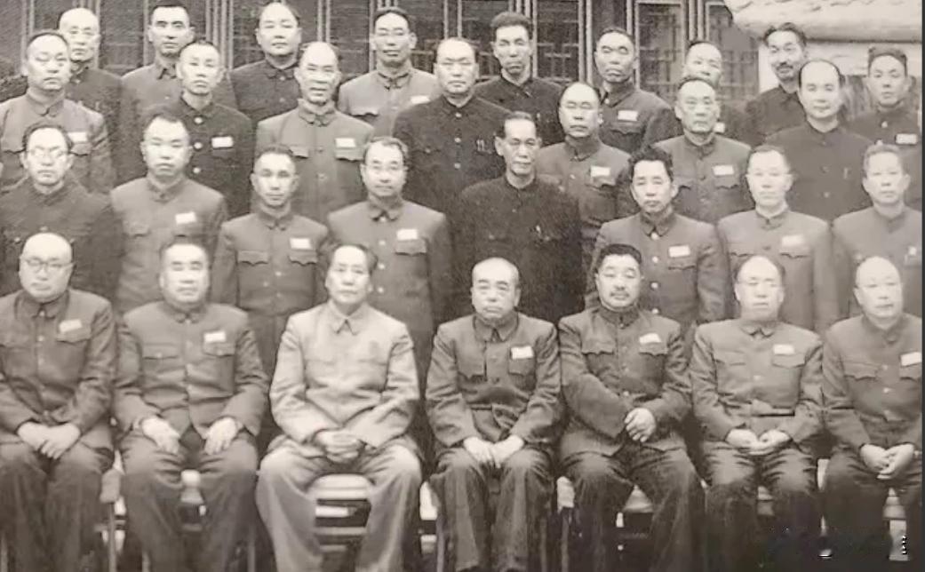 五十年代，伟大领袖毛主席与朱德，彭德怀、贺龙、刘伯承、聂荣臻、罗荣桓，粟裕、陈赓