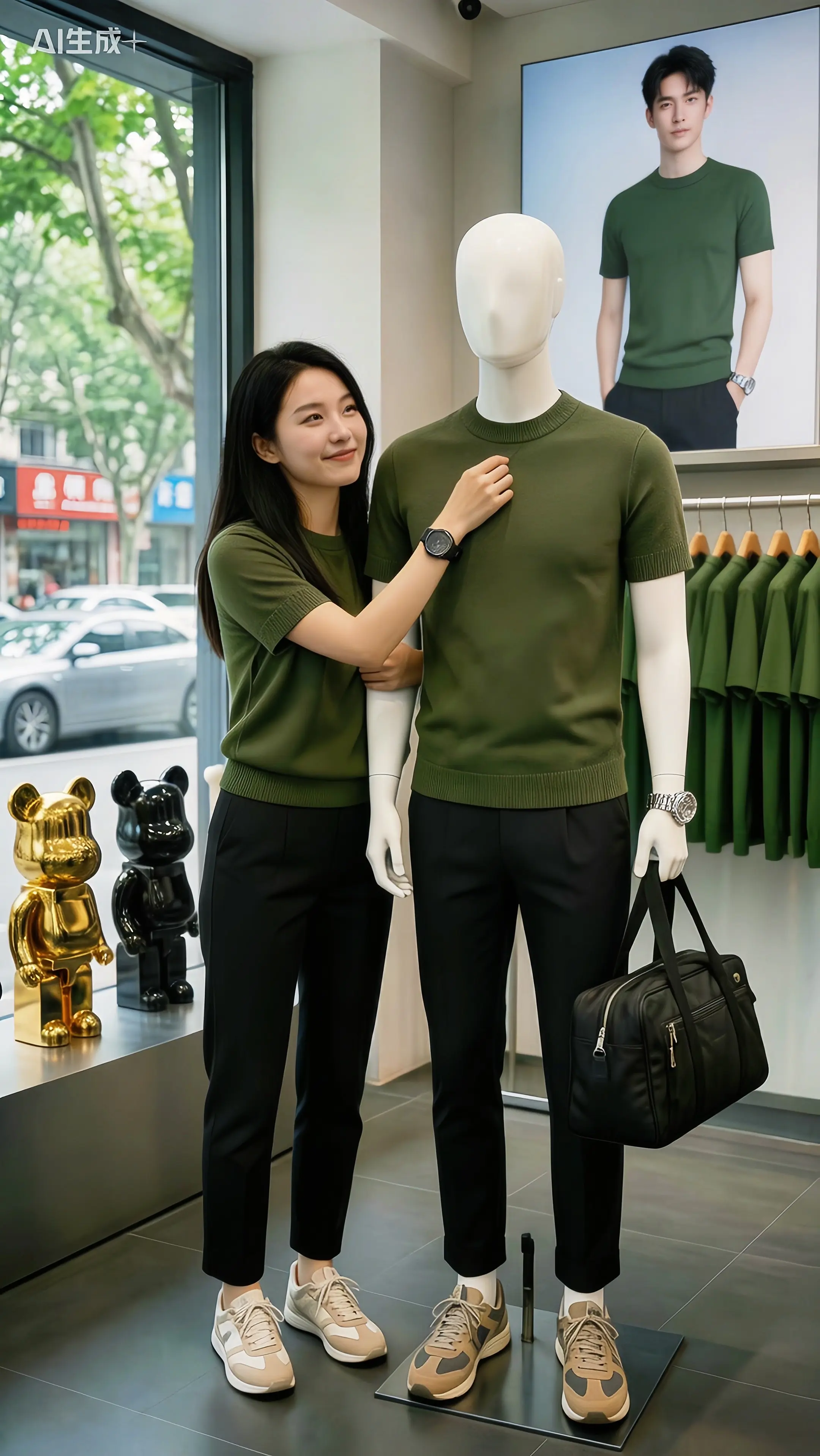 这个东西不白买 男装搭配 男生穿搭 T恤