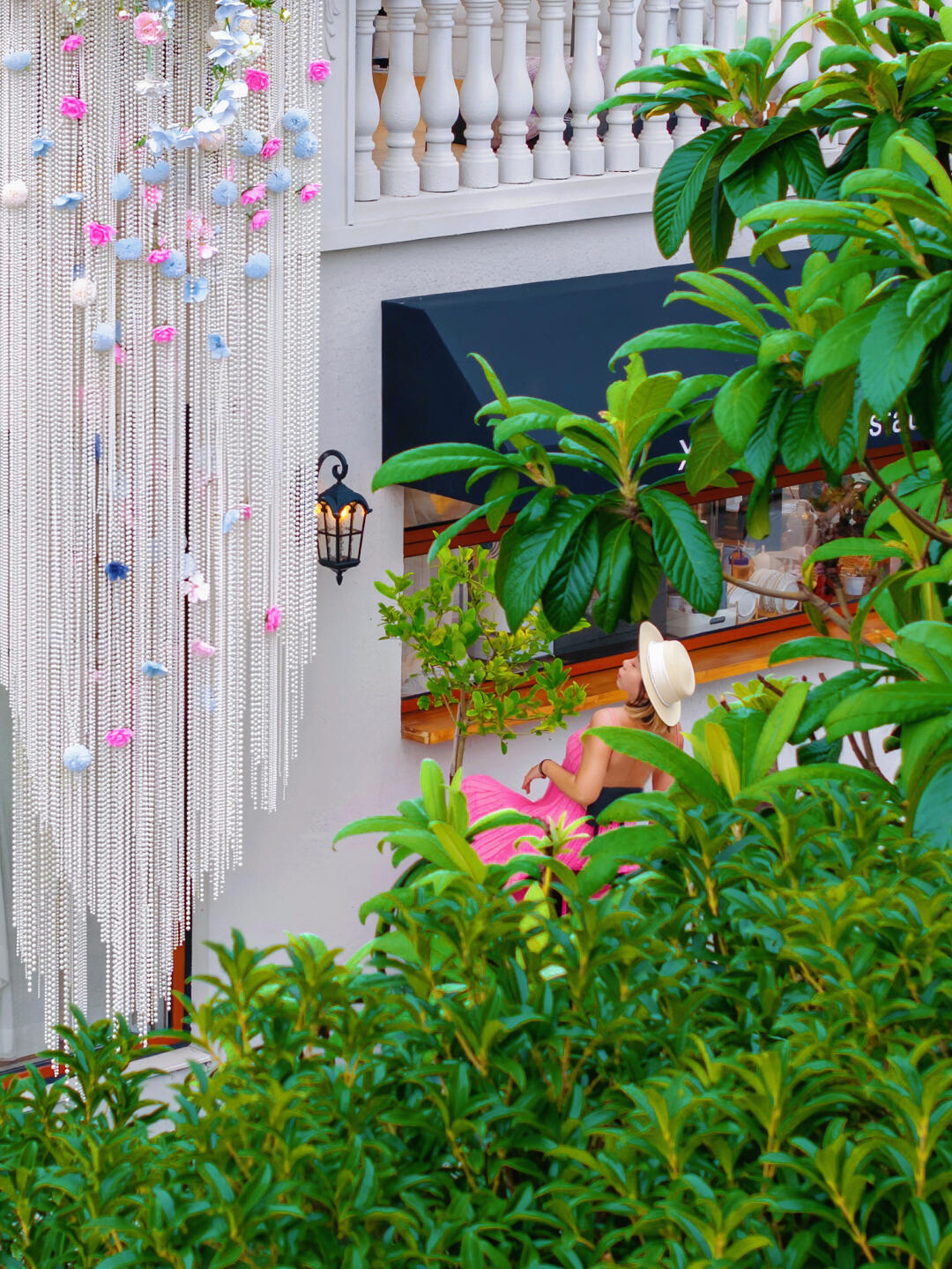 在温州古朴村落里夏荷西餐厅，你发现了吗？