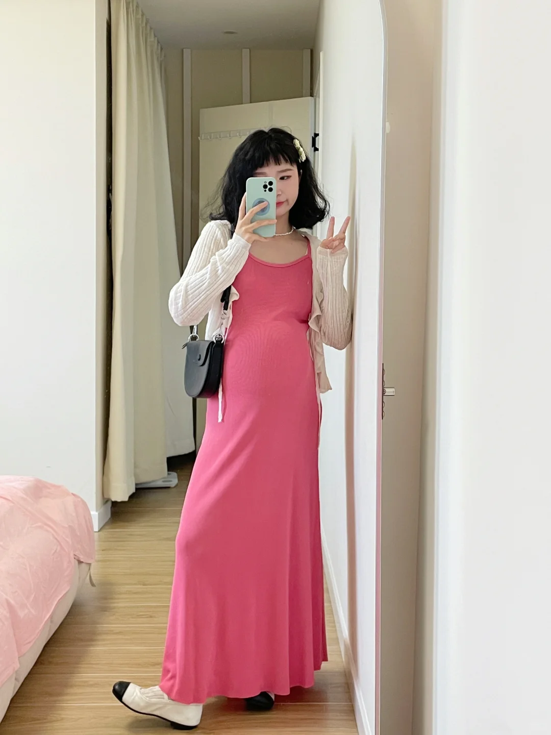 肚子越大，穿的越辣～🌞