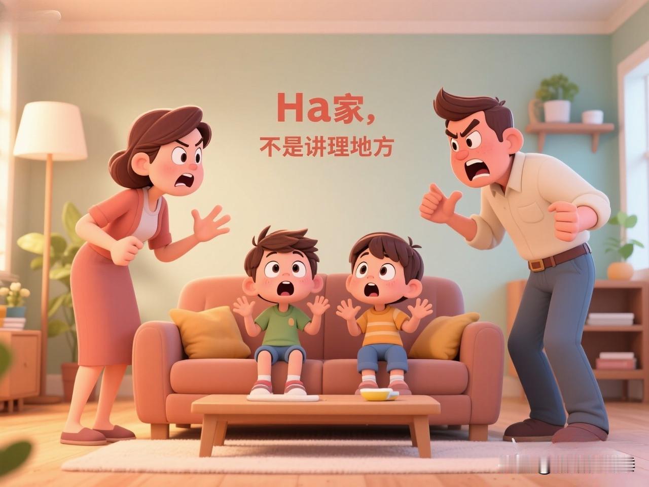 结婚十几年，我算是把“家，不是讲理的地方”这句话悟得透透的，就像参透了一本绝世秘