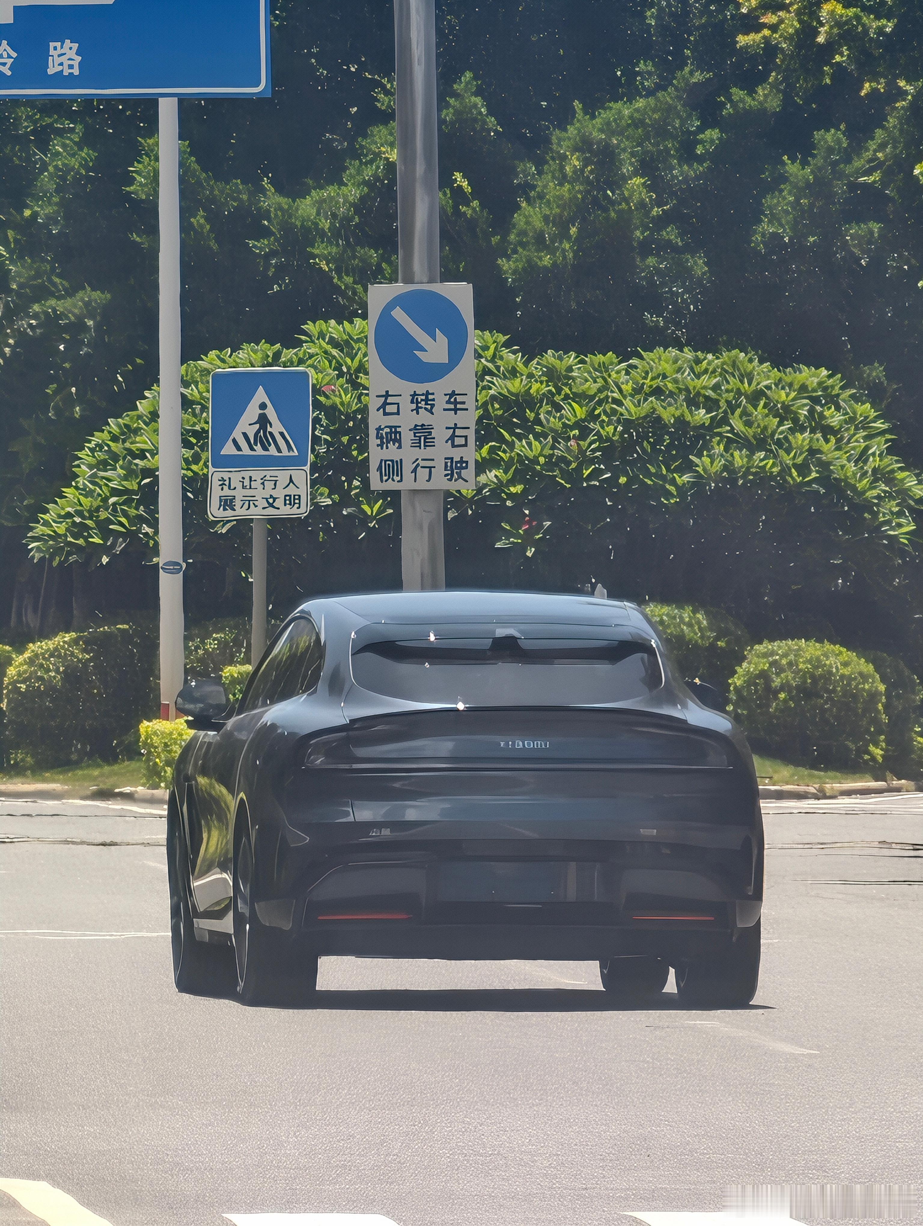 偶遇台小米YU7了，试驾车上路？ ​​​