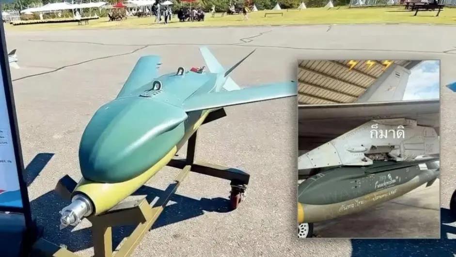 泰国媒体称，泰国空军F-16战斗机对塔莫安通寺附近的柬军目标空袭时，首次使用了从