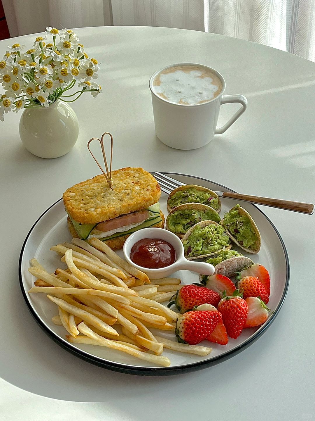 ☀️快手Brunch🥣｜薯饼三明治拼盘系列😋