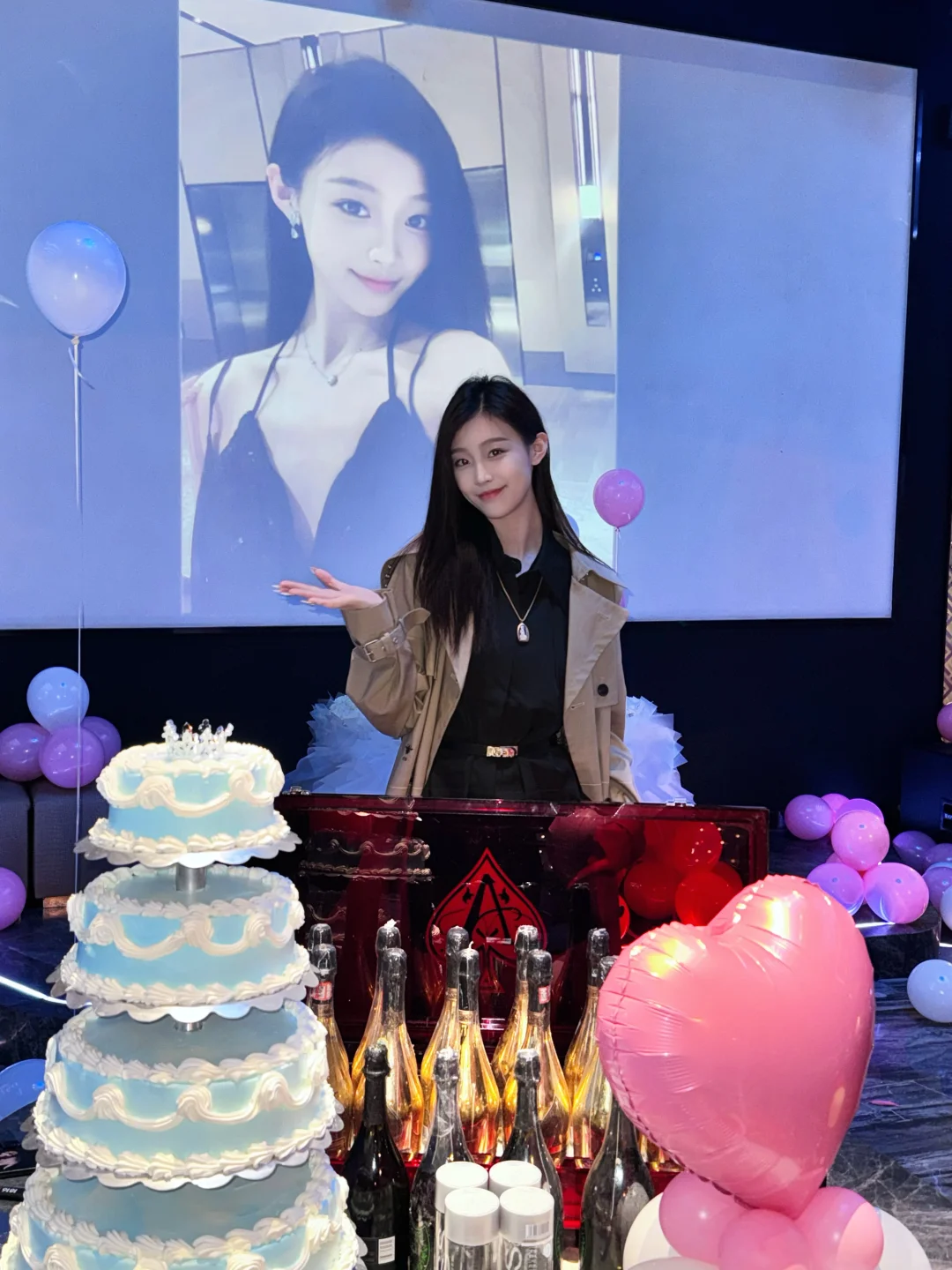 生日男朋友给布置的