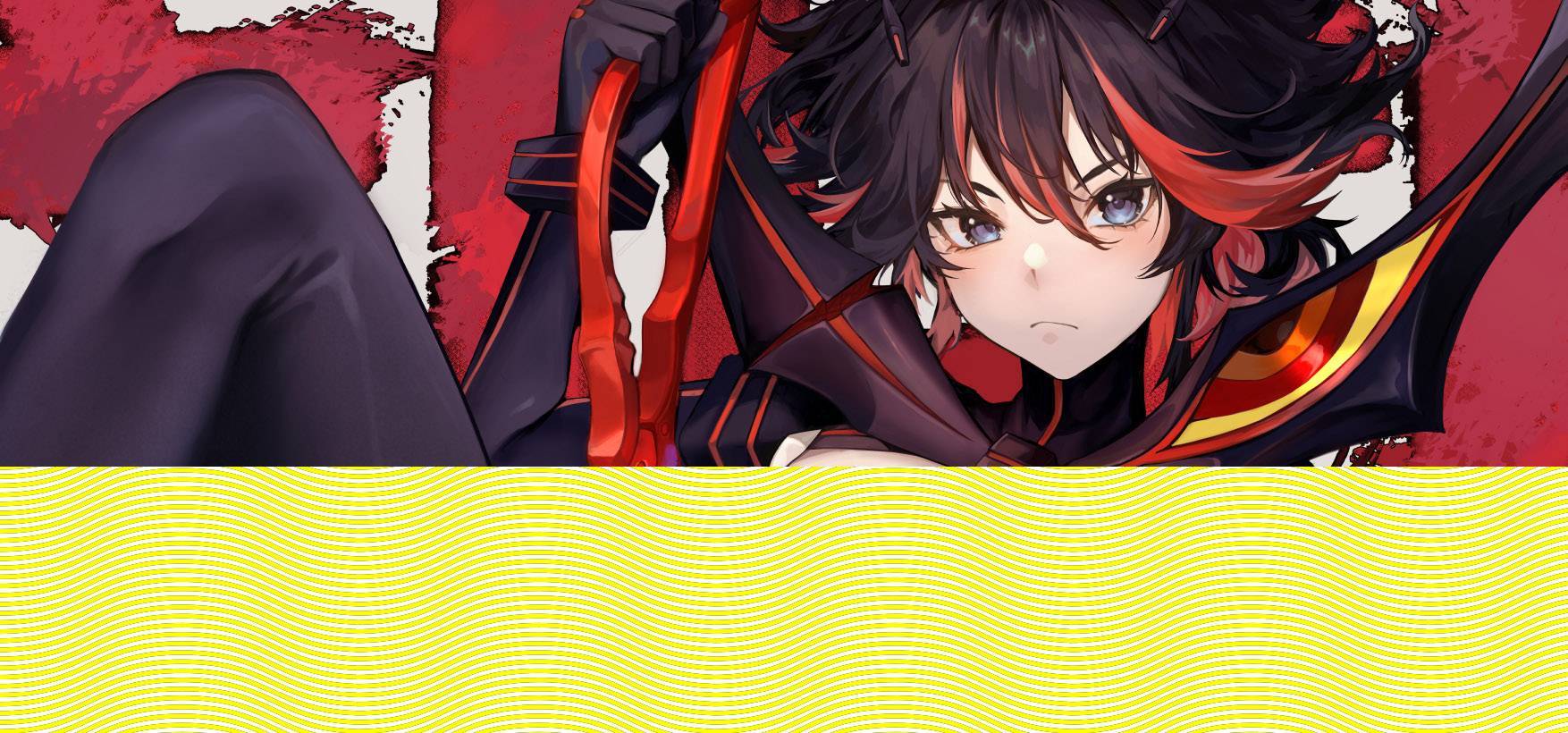 缠流子——Kill la Kill——画师: 竜胆，网页链接