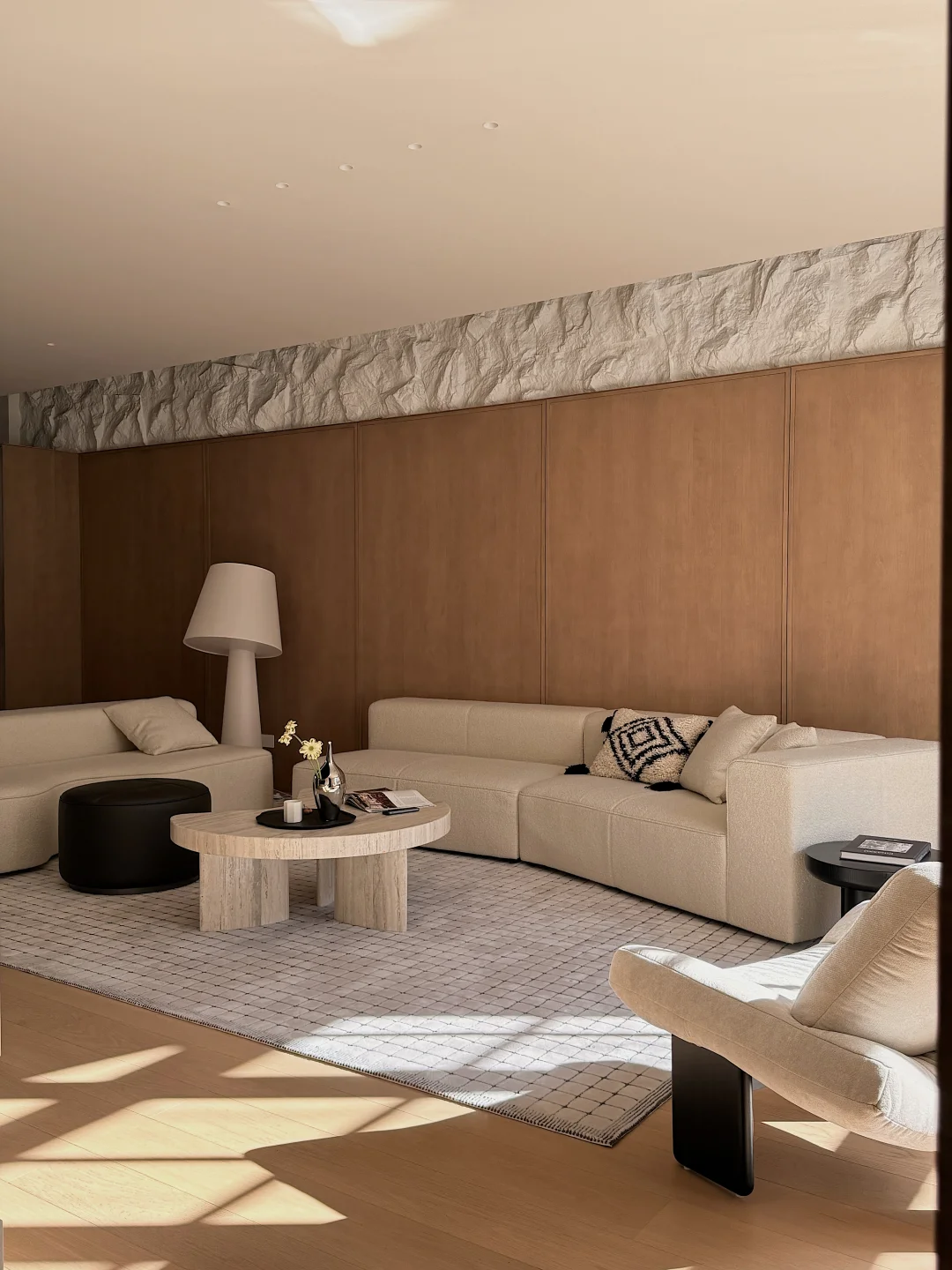 玫瑰园落地细节，简约家高级到发光