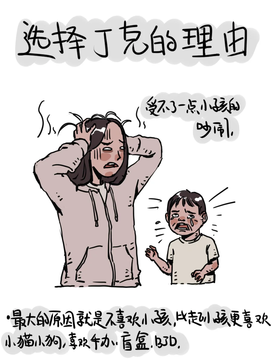 总结选择丁克的理由