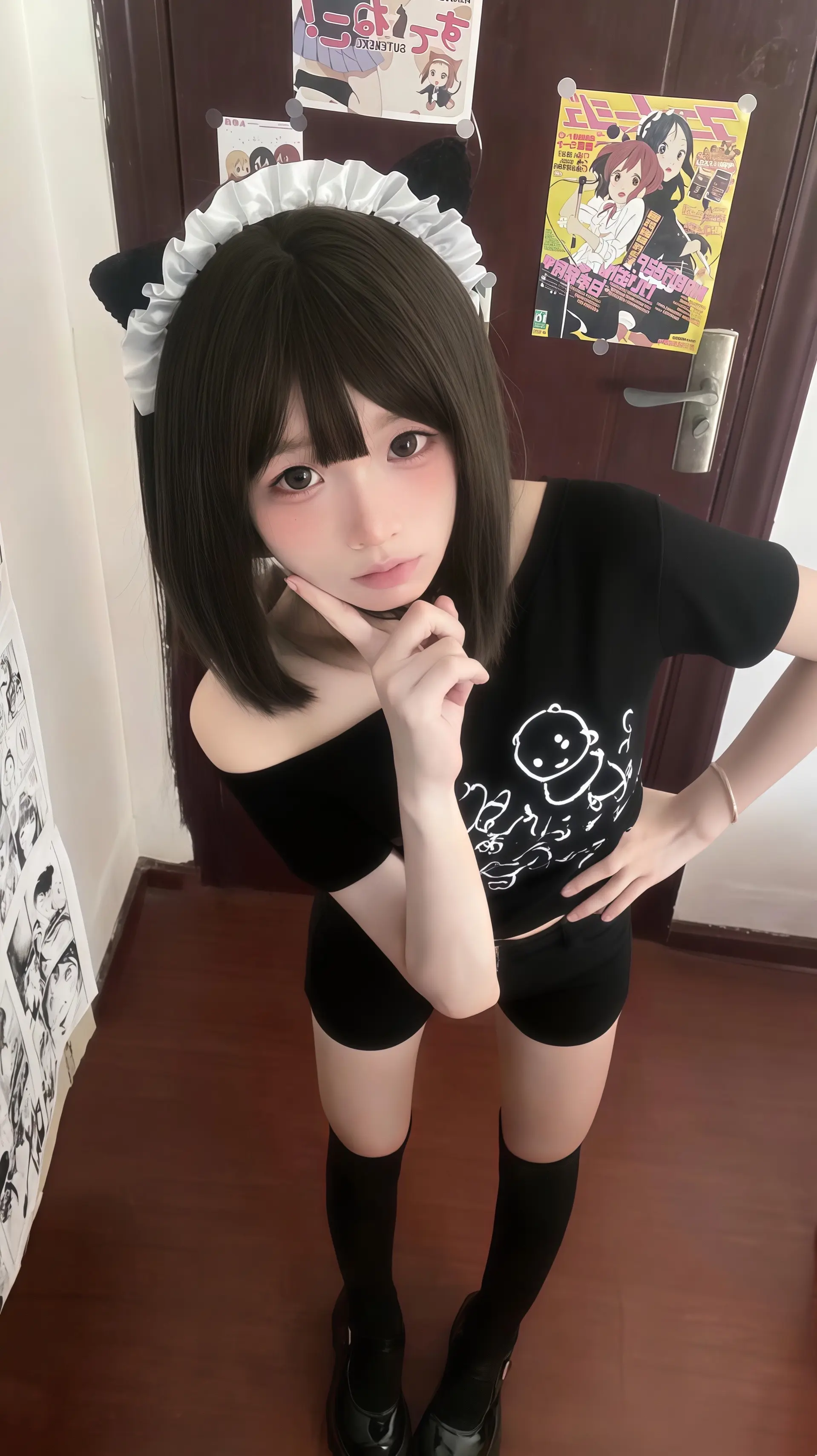 你很可爱 如果有天我征服了世界 我会把你留下来