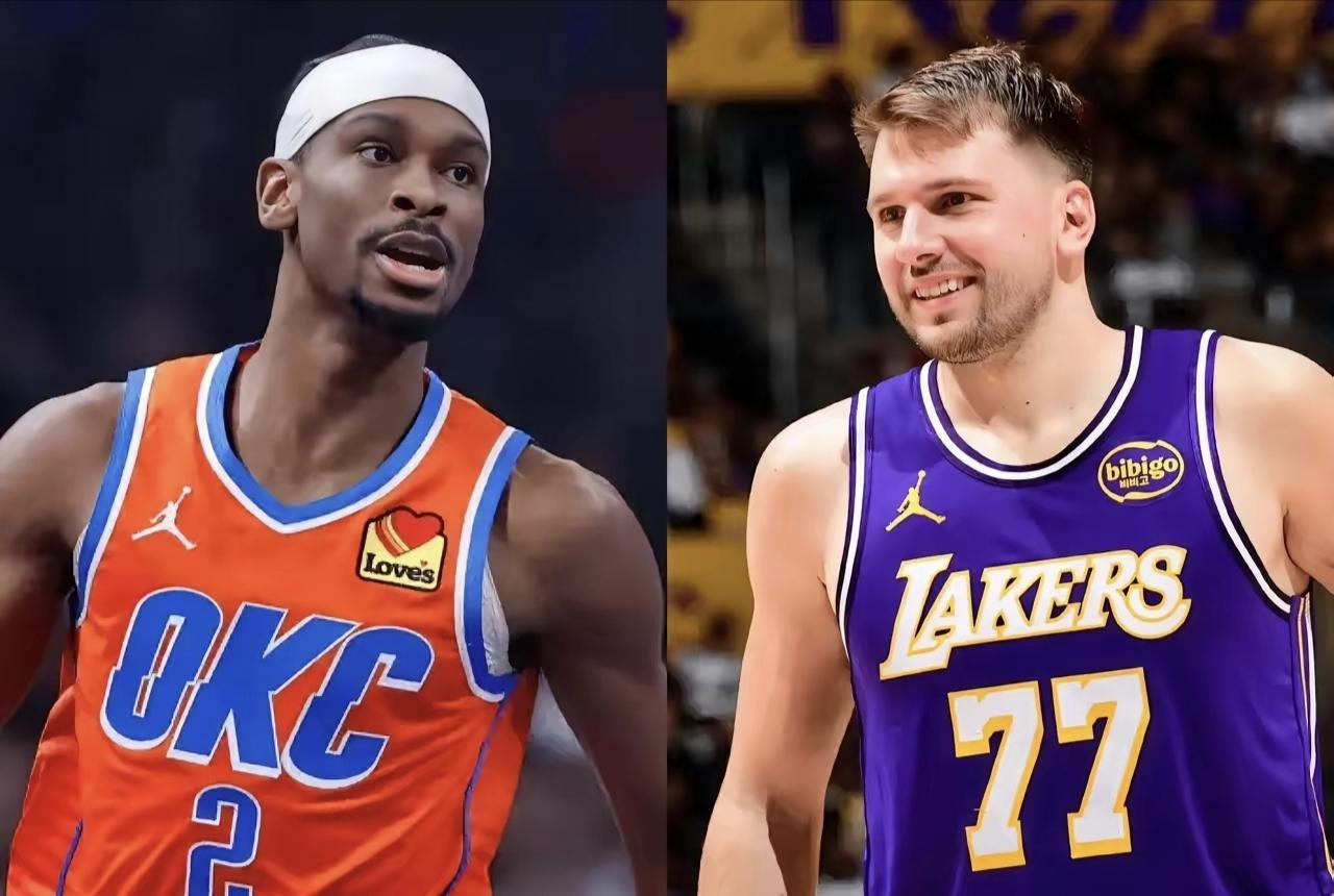 东契奇无缘本赛季MVP，今日NBA官方公布了本赛季MVP的最终候选人，分别是雷霆