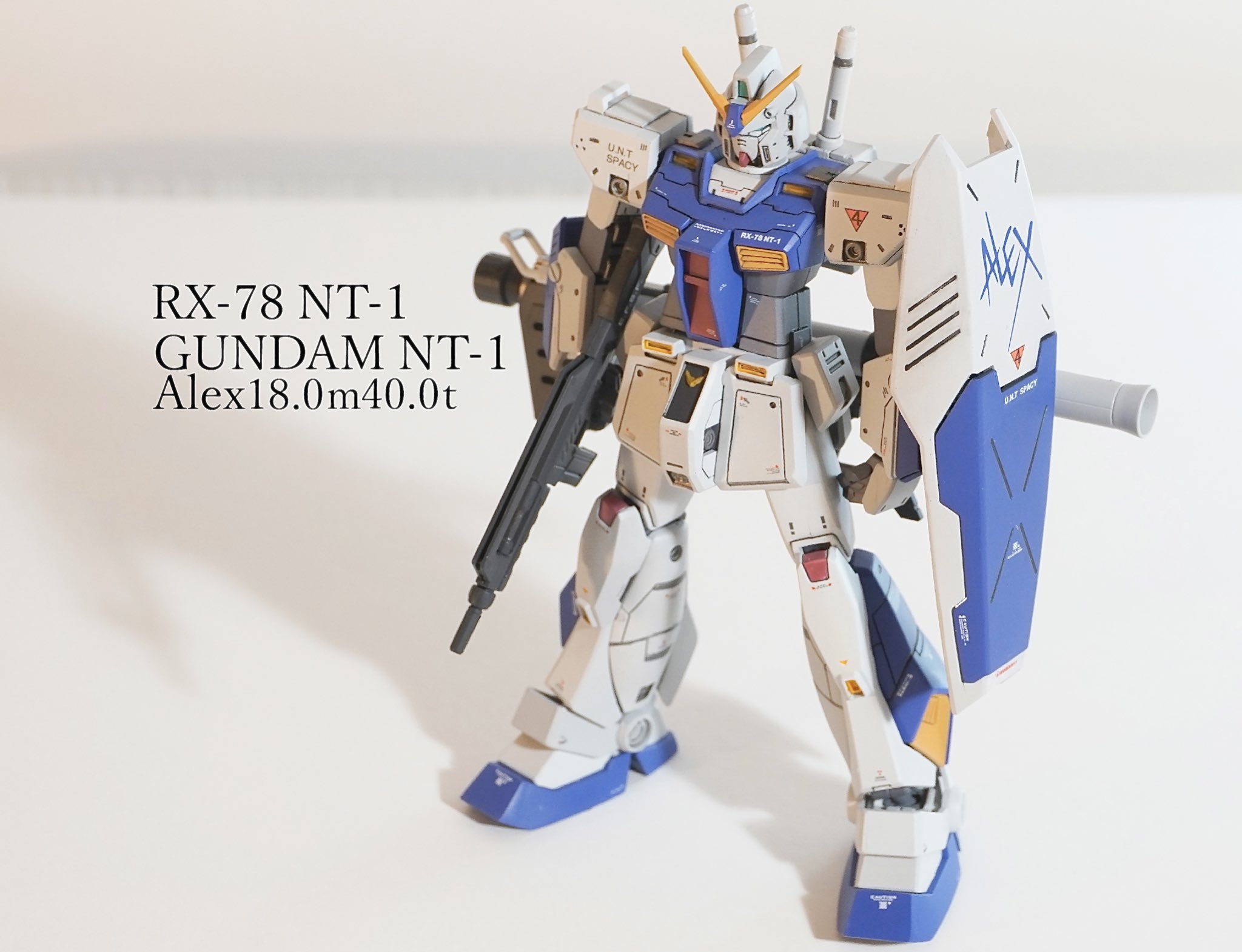 HGUC高达NT-1（by はいせ）高达模型[超话]高达模型 ​​​