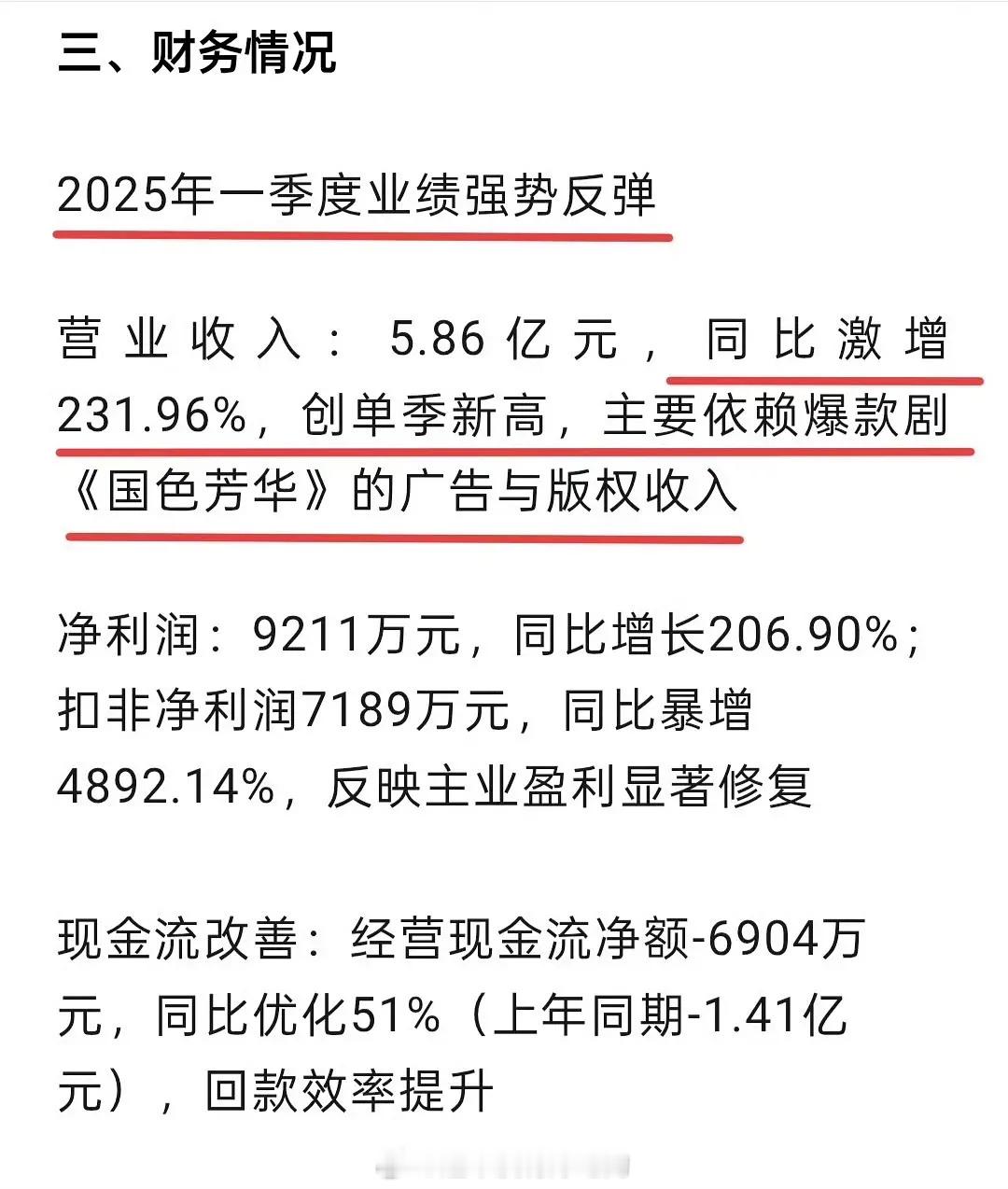 杨紫华策财神爷下半年的锦绣芳华不知道又要赚多少[二哈] ​​​