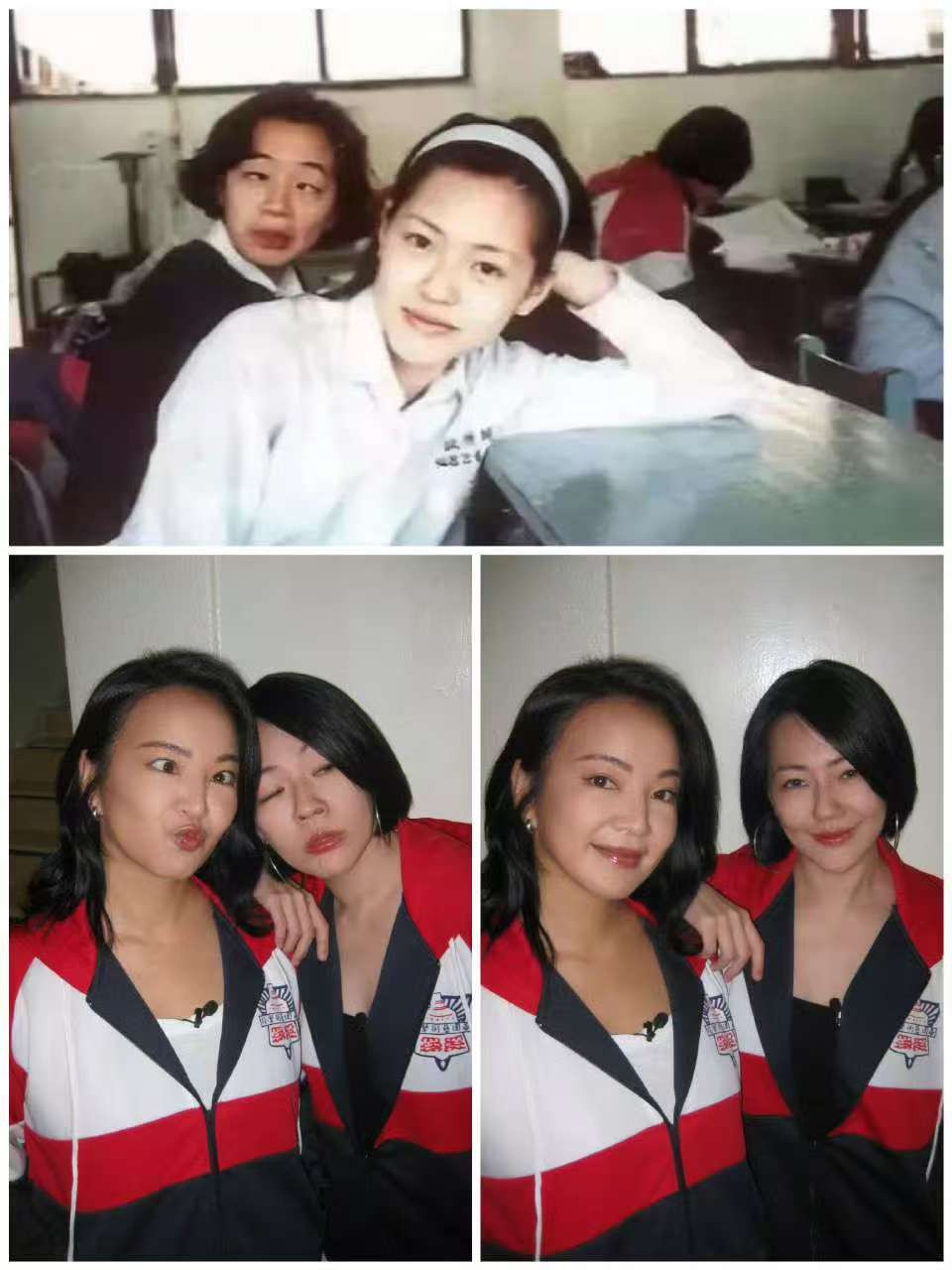 小S阿雅重返华冈艺校小S阿雅重返学校 啊啊啊啊啊 