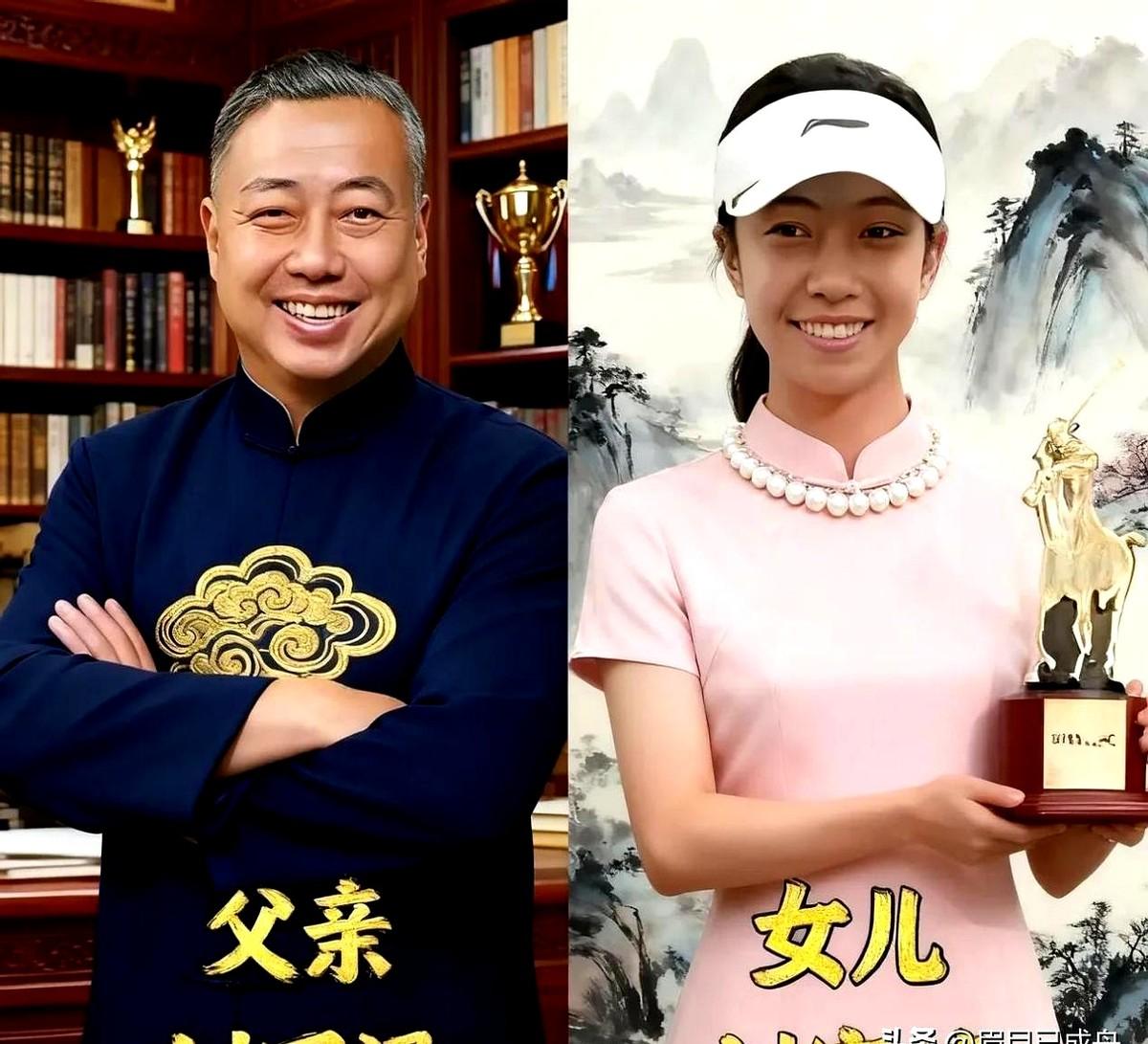 奥运冠军的基因，简直是直接复制粘贴！

王皓儿子王乾洲，活脱脱一个“迷你王皓”，