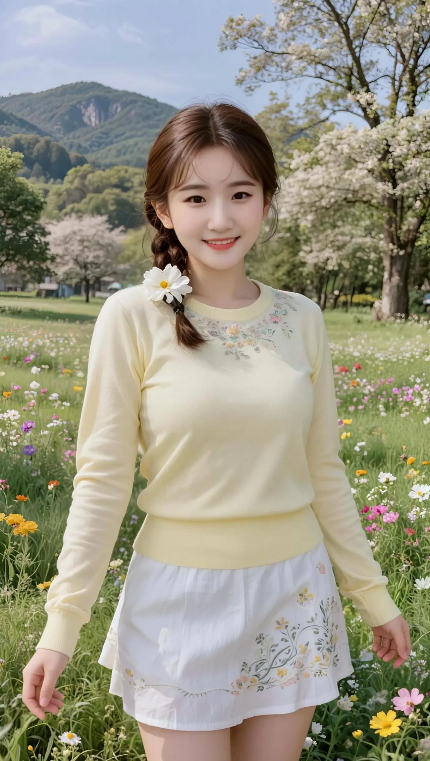 AI田园清新写真 随变ai随便玩