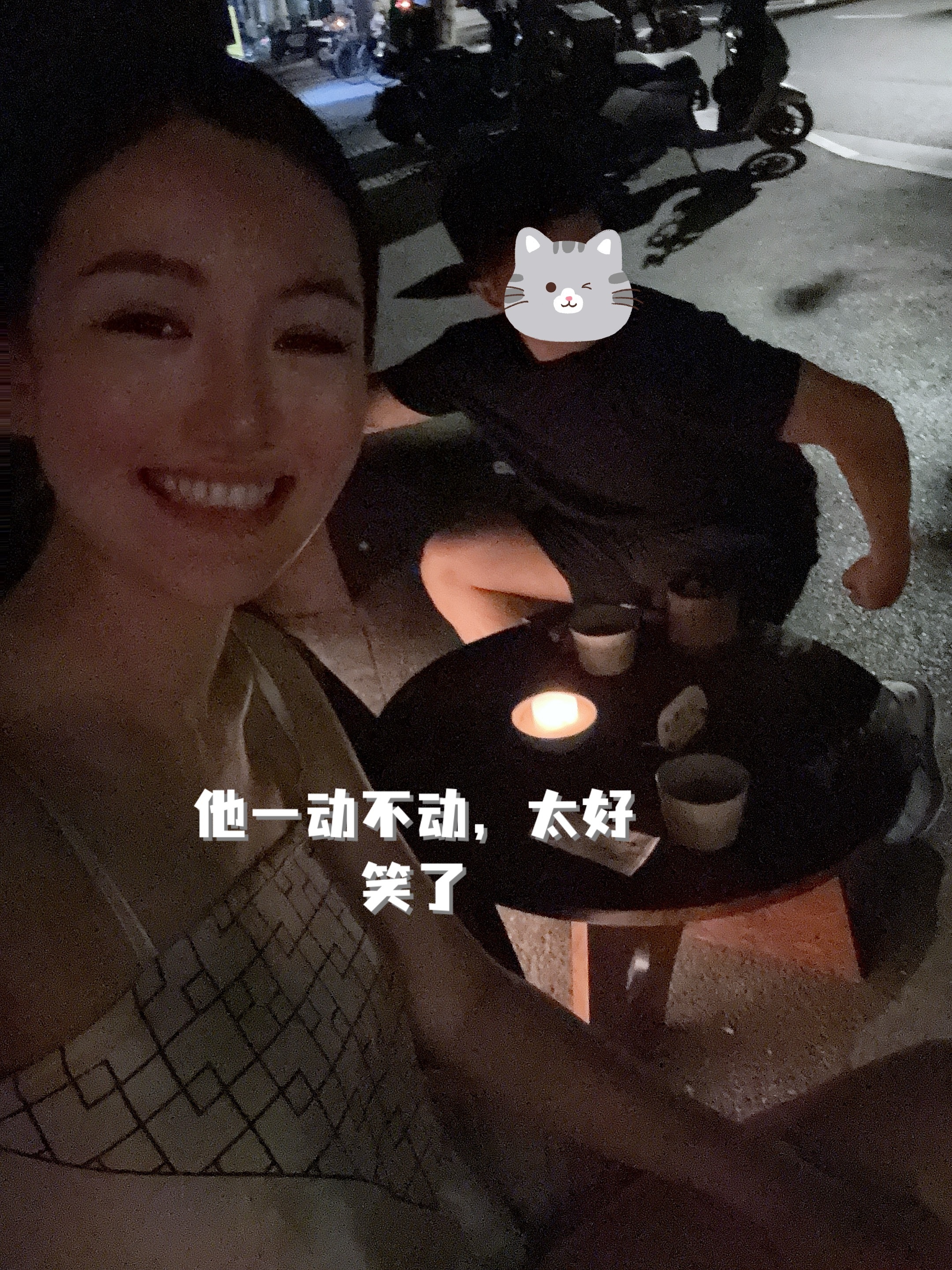 晚上又跟薛老师出去暴走3h！！！你们都不知道今天有多热有一种在汗蒸房里暴走的感觉