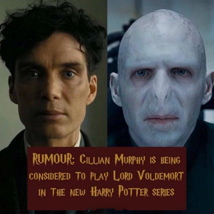 基里安墨菲或出演剧版伏地魔 曝基里安·墨菲可能出演《哈利波特》剧版伏地魔花期不再