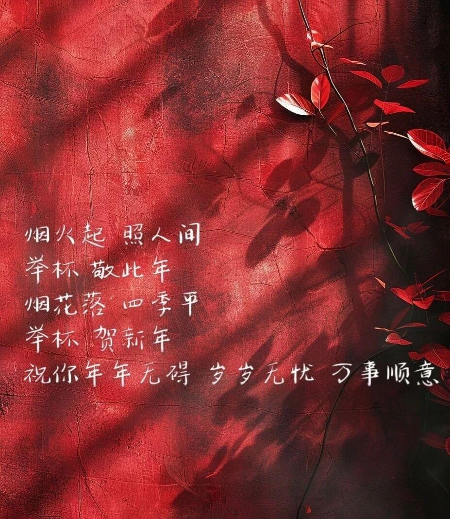 很哇塞🤩的拜年文案分享！
9️⃣年夜饭开饭啦！希望你的餐桌上也有这些菜：爆炒快