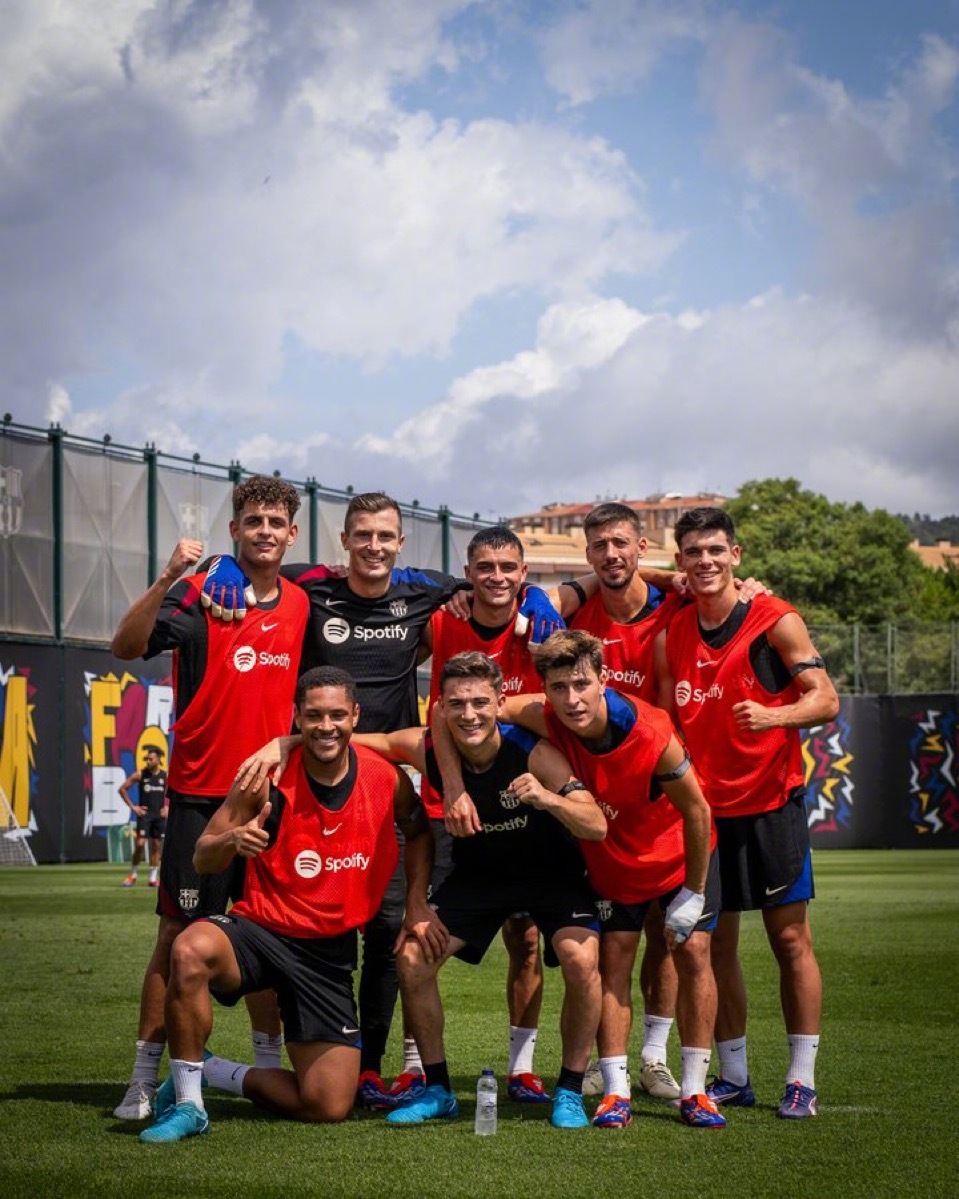 训练日获胜小队[酷]#巴萨# ​​​