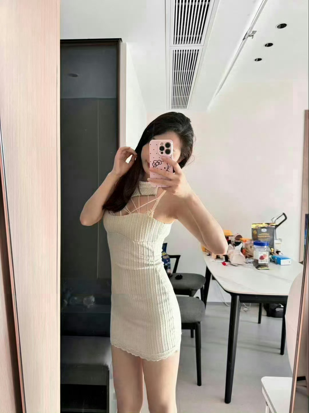 纯情女大ootd 