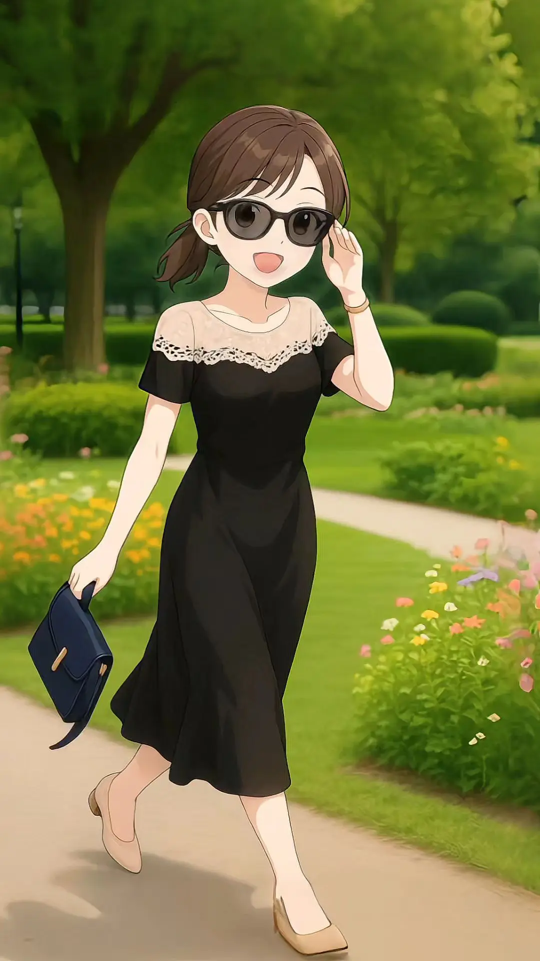 优雅气质 显瘦连衣裙 气质女神穿搭 轻松get夏日淡人穿搭 连衣裙