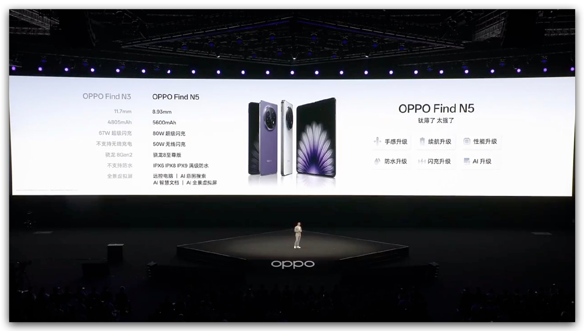 OPPO Find N5 价格正式公布：8999元起12+256 8999元；1