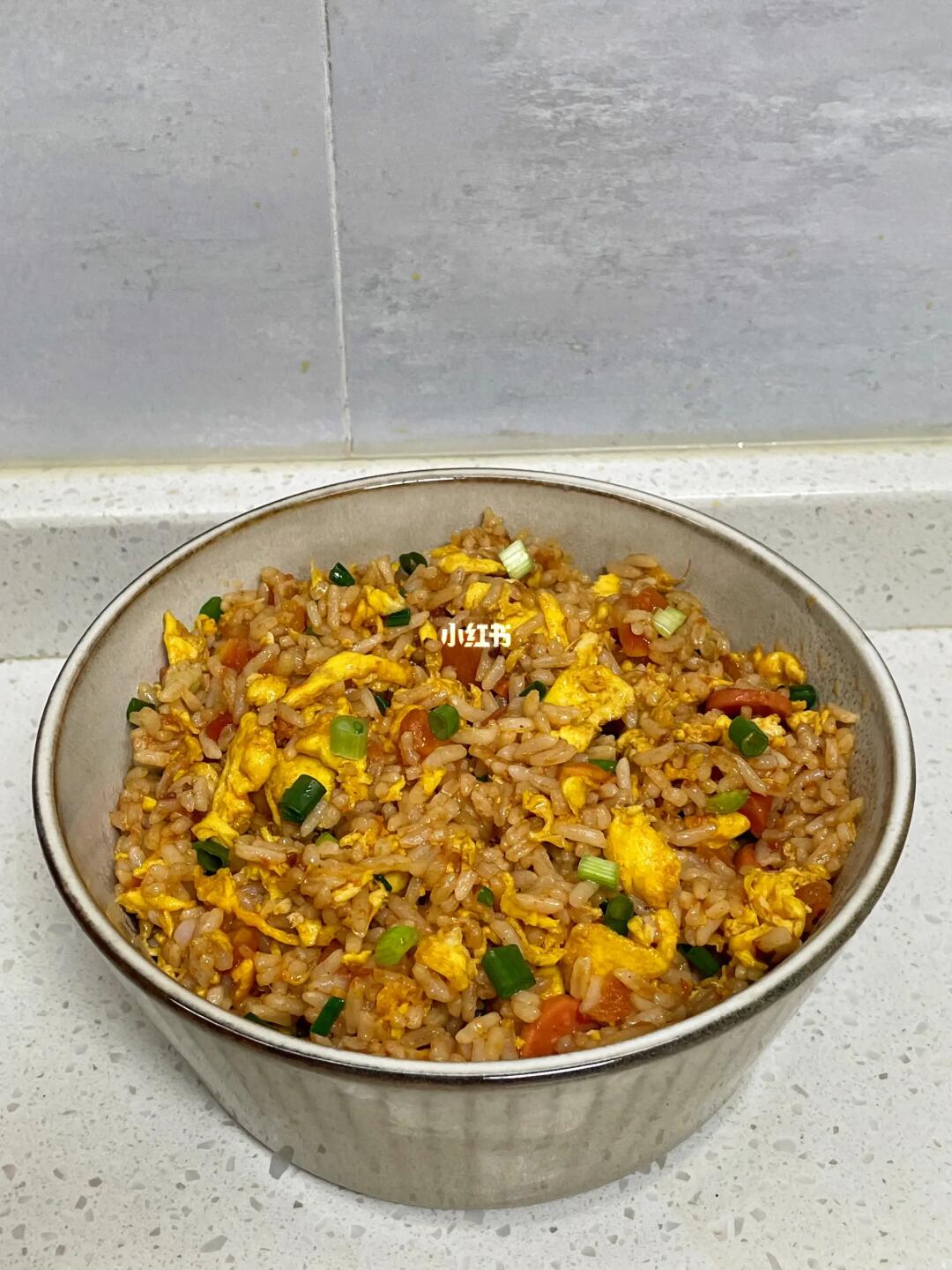 巨好吃的番茄鸡蛋炒饭，附详细做法～
