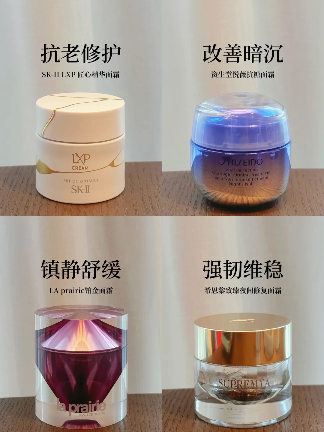 不交智商税！敏皮人一生推的抗老面霜们