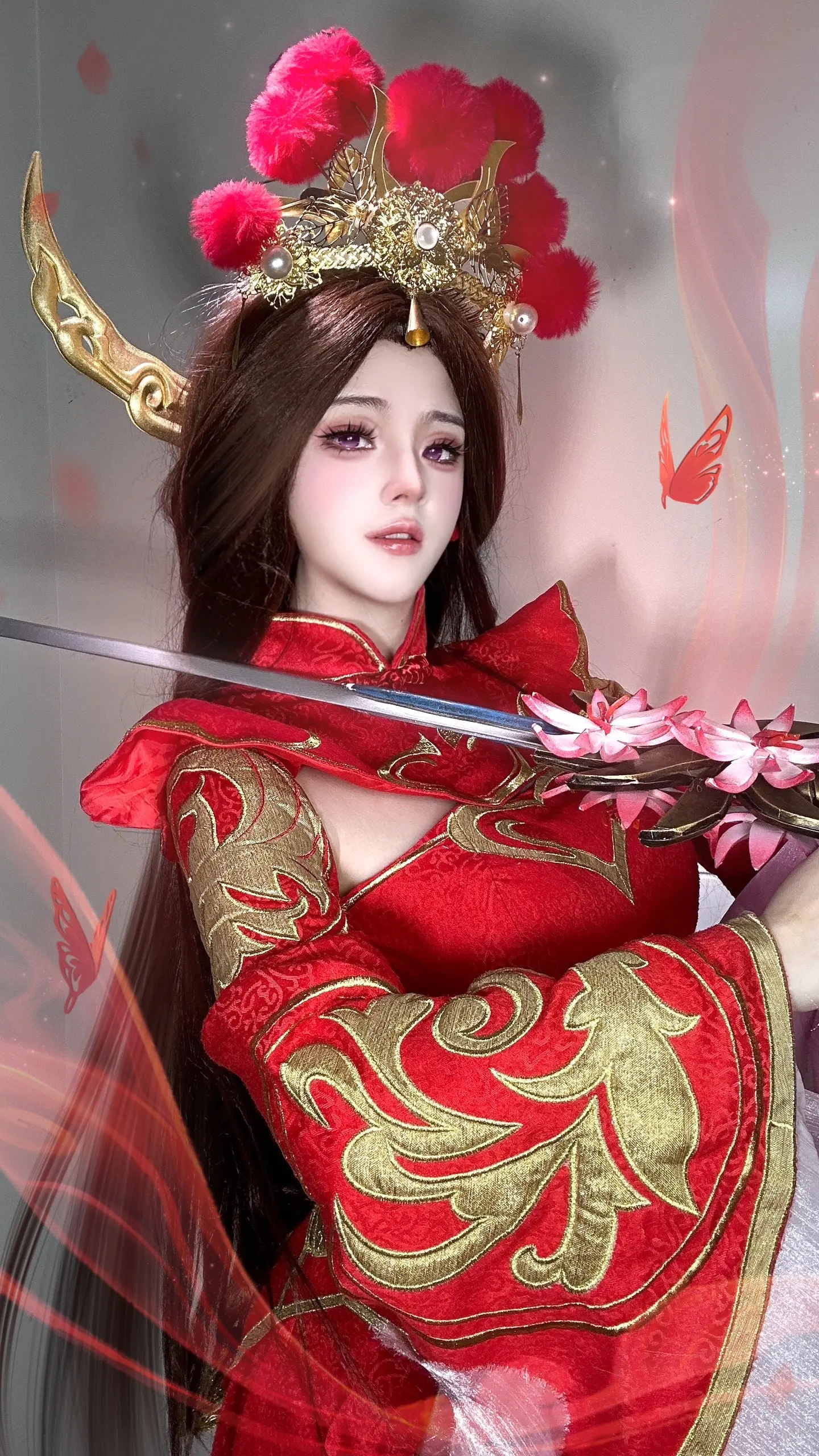 妈妈说这套是她见过我出的那么多cos里面最好看的一套