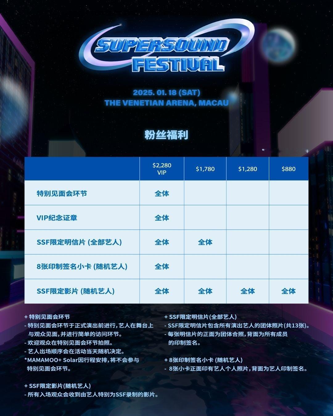 SSF2024阵容  终于终于要售piao了，今天12点准时开.售！TVXQ!、