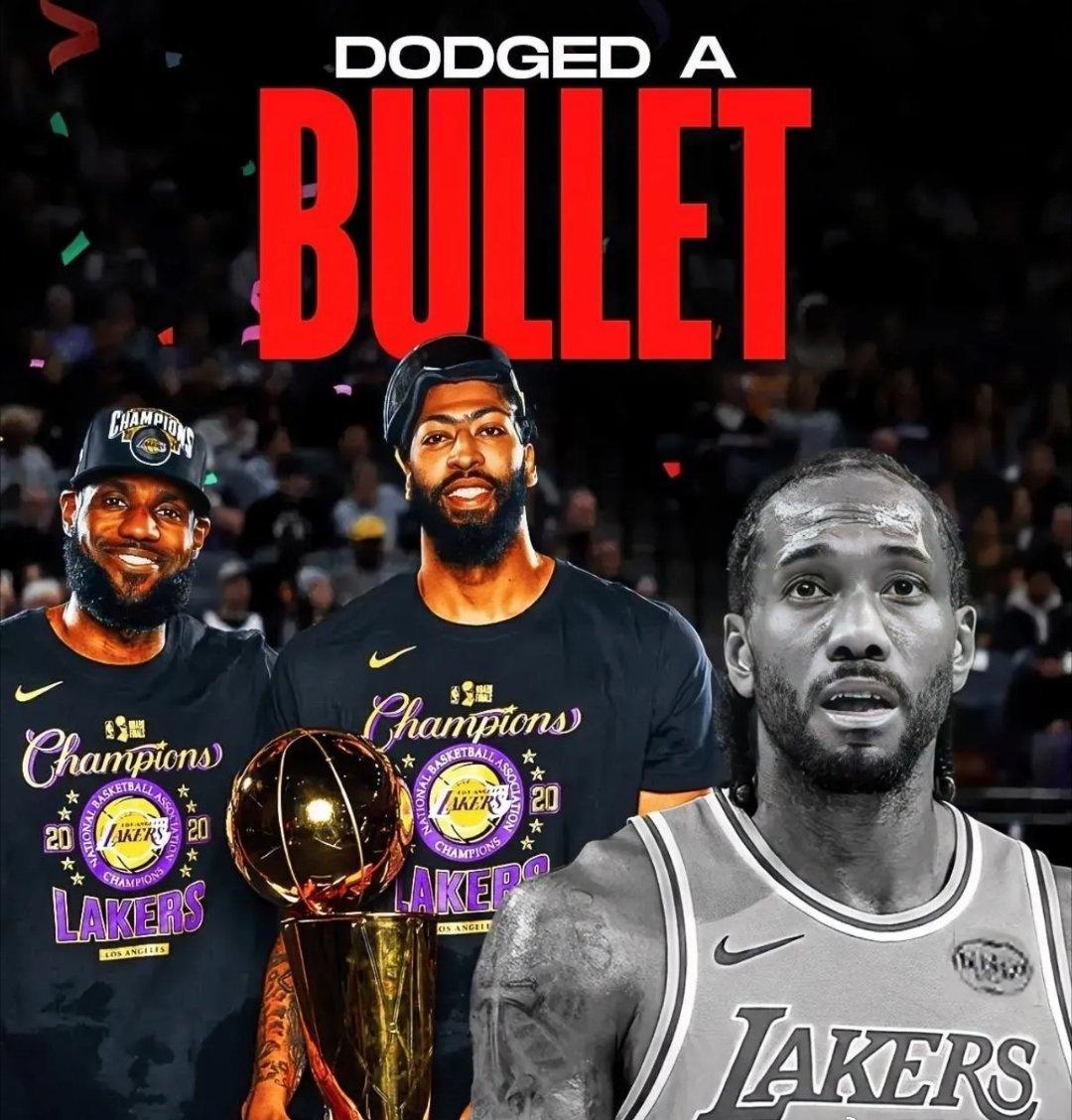 湖人icon逃过一劫啊！

近日，湖人媒体LakeShowcp发了条动态，聊起2