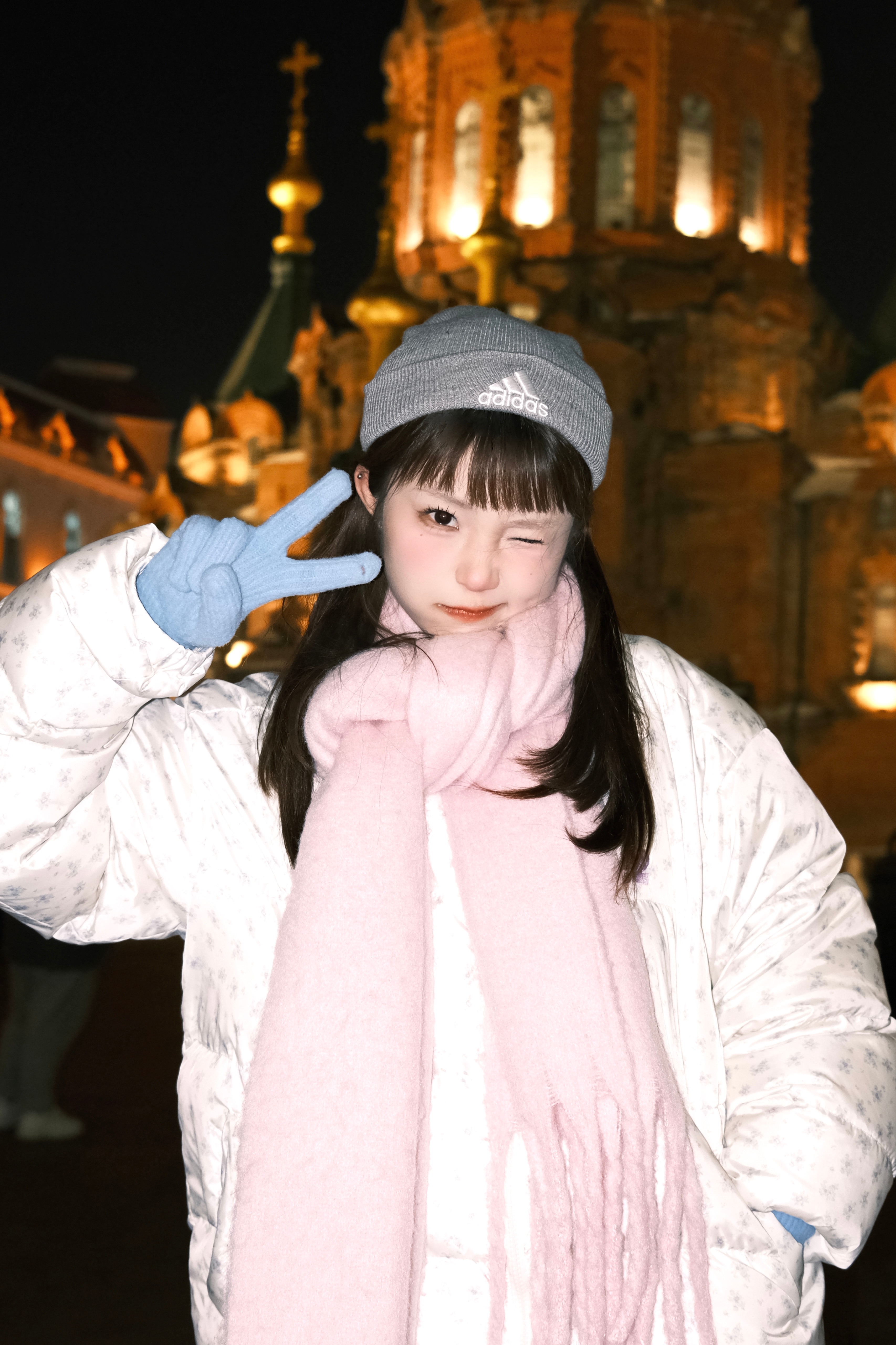 好冷！！！晚安老婆们❄️  ​​​