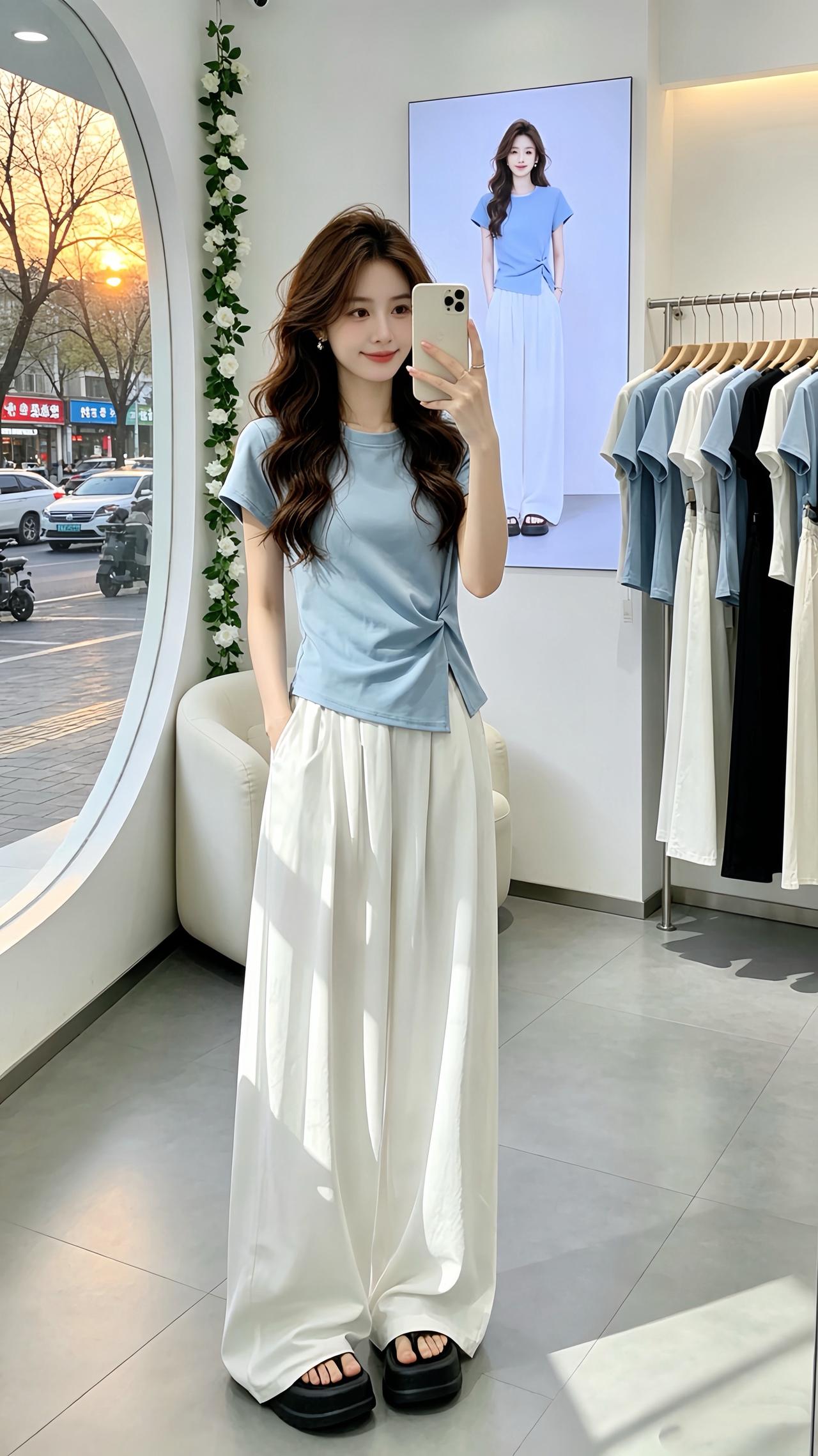 修身气质上衣 休闲百搭 修身显瘦