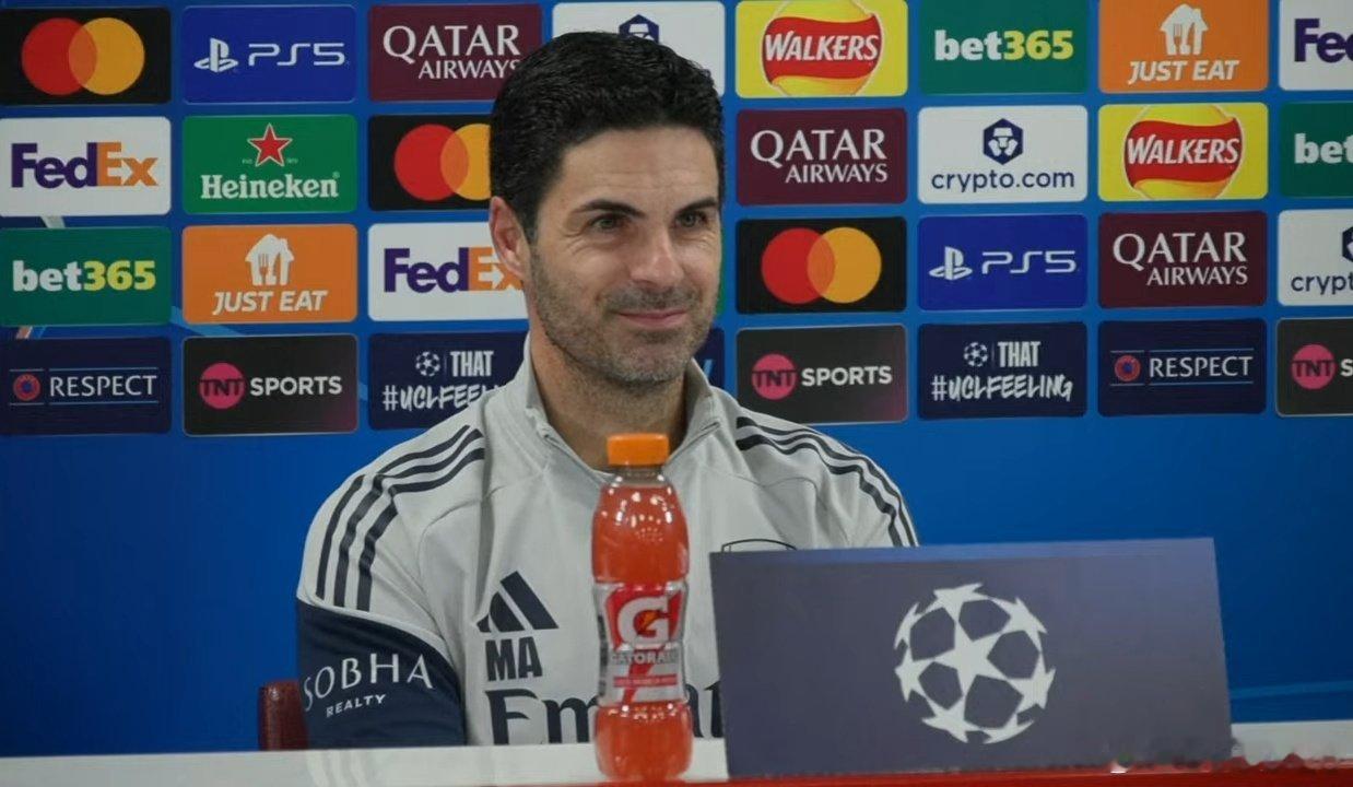 【🚨阿森納🆚拜仁賽前新聞發佈會，阿森納主帥阿爾特塔出席，談到拜仁🇪🇸🏴