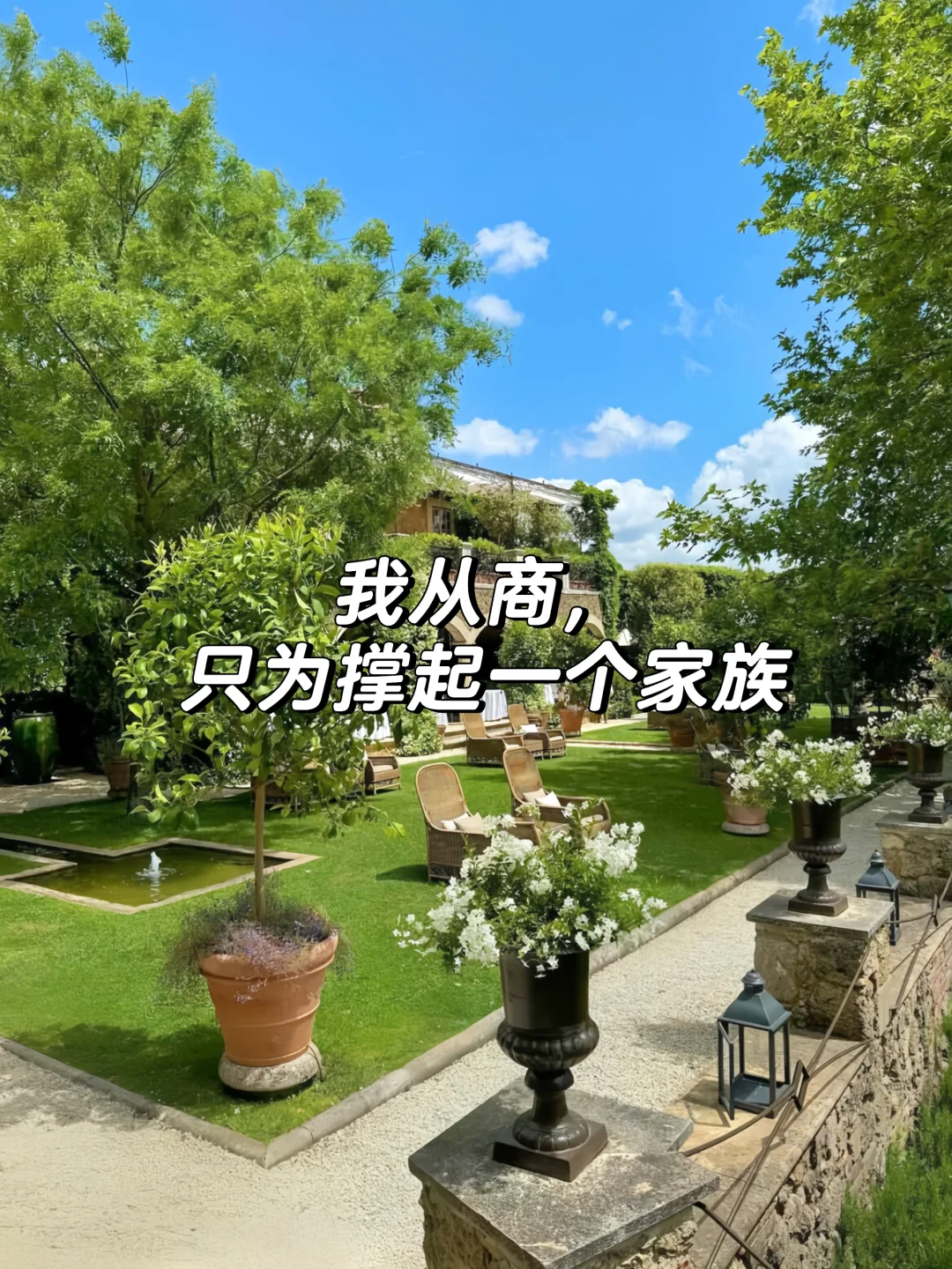 我从商，只为撑起一个家族