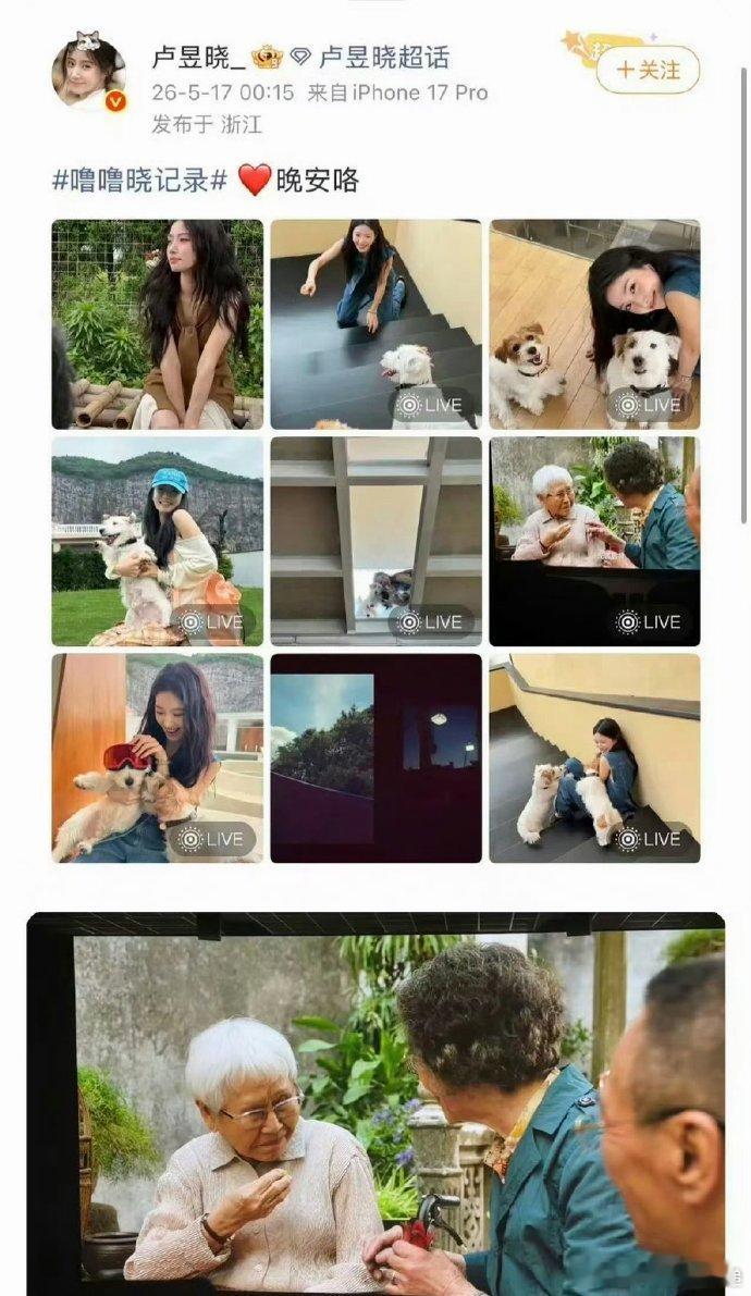 在影院拍了《给阿嬷的情书》的live图发出来，被指出屏摄后替换成剧照，最后还是发