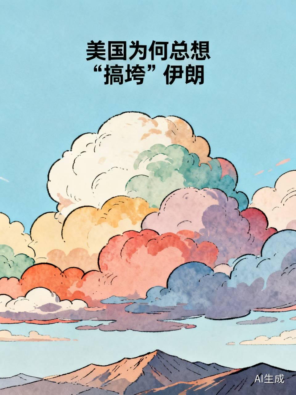 美国总想“搞垮”伊朗，原因有二。一是利益驱使，伊朗石油资源丰富，据欧佩克数据，其