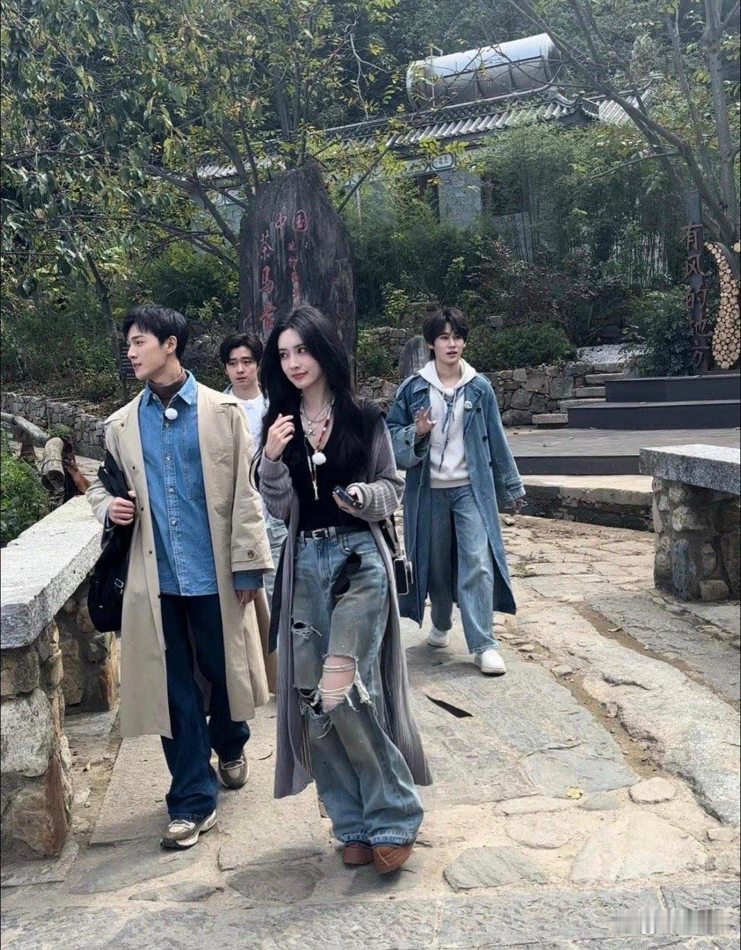 孟子义多高啊我的妈，这身材，路拍都这么顶…… 