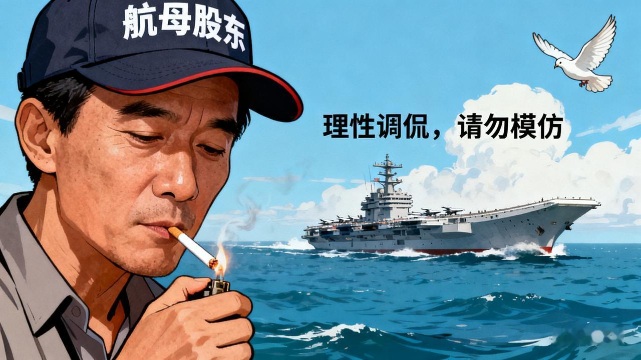 “你不抽我不抽，航母坏了谁去修”，虽是调侃，也算爱国

抽烟为航母做贡献，成了烟