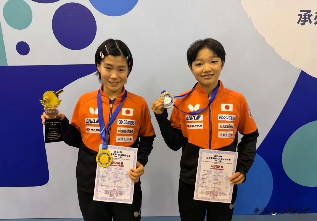 2025年第三十四届东亚希望杯单打颁奖仪式图集📷
男单冠军🏆：张兆格🇨🇳