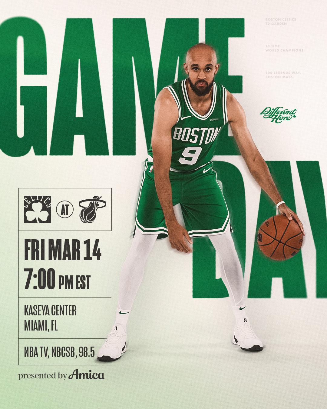 凯尔特人国度 GAME DAY ! LET‘S GO CELTICS ☘️ 🏀